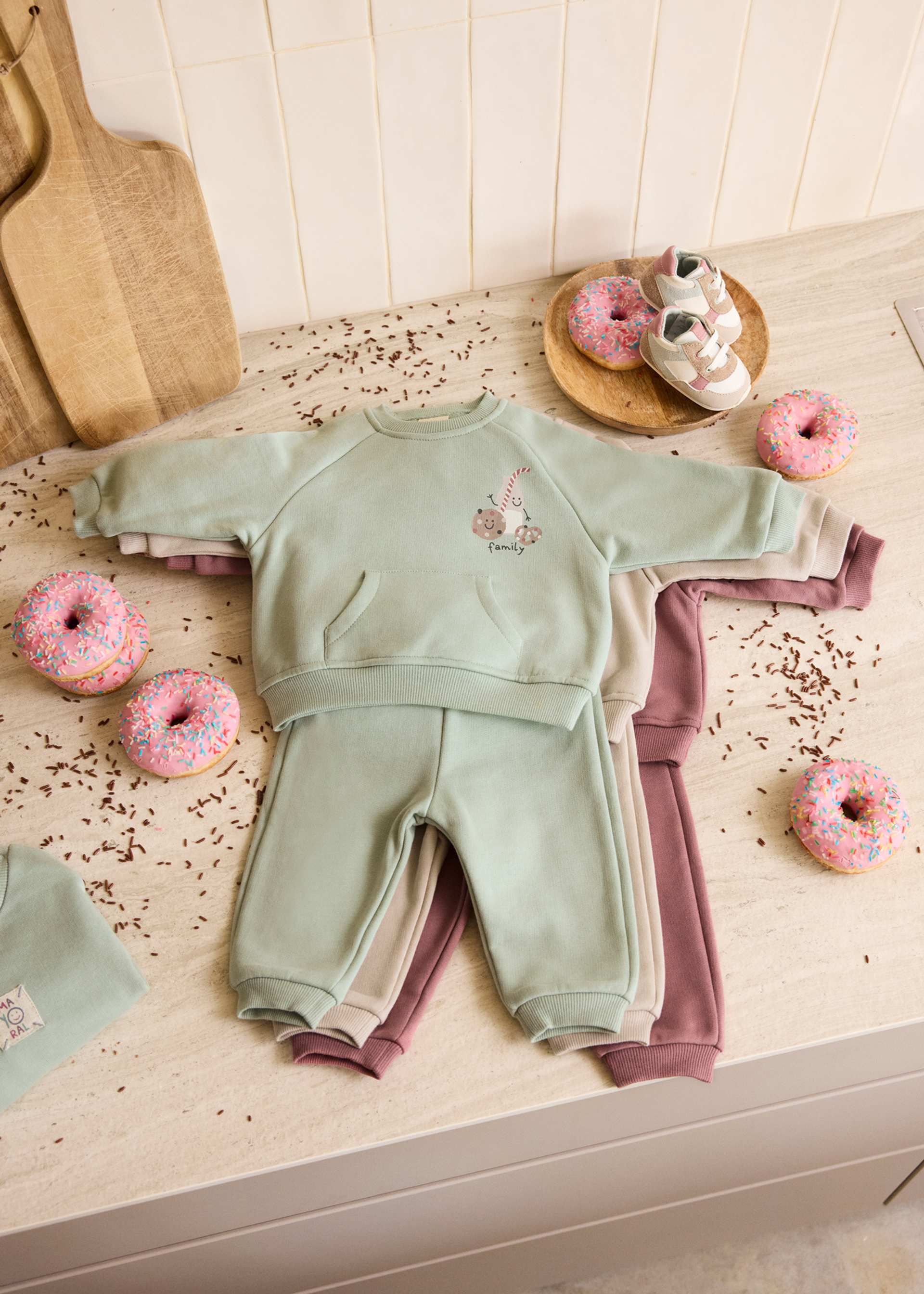 Newborn pockets tracksuit