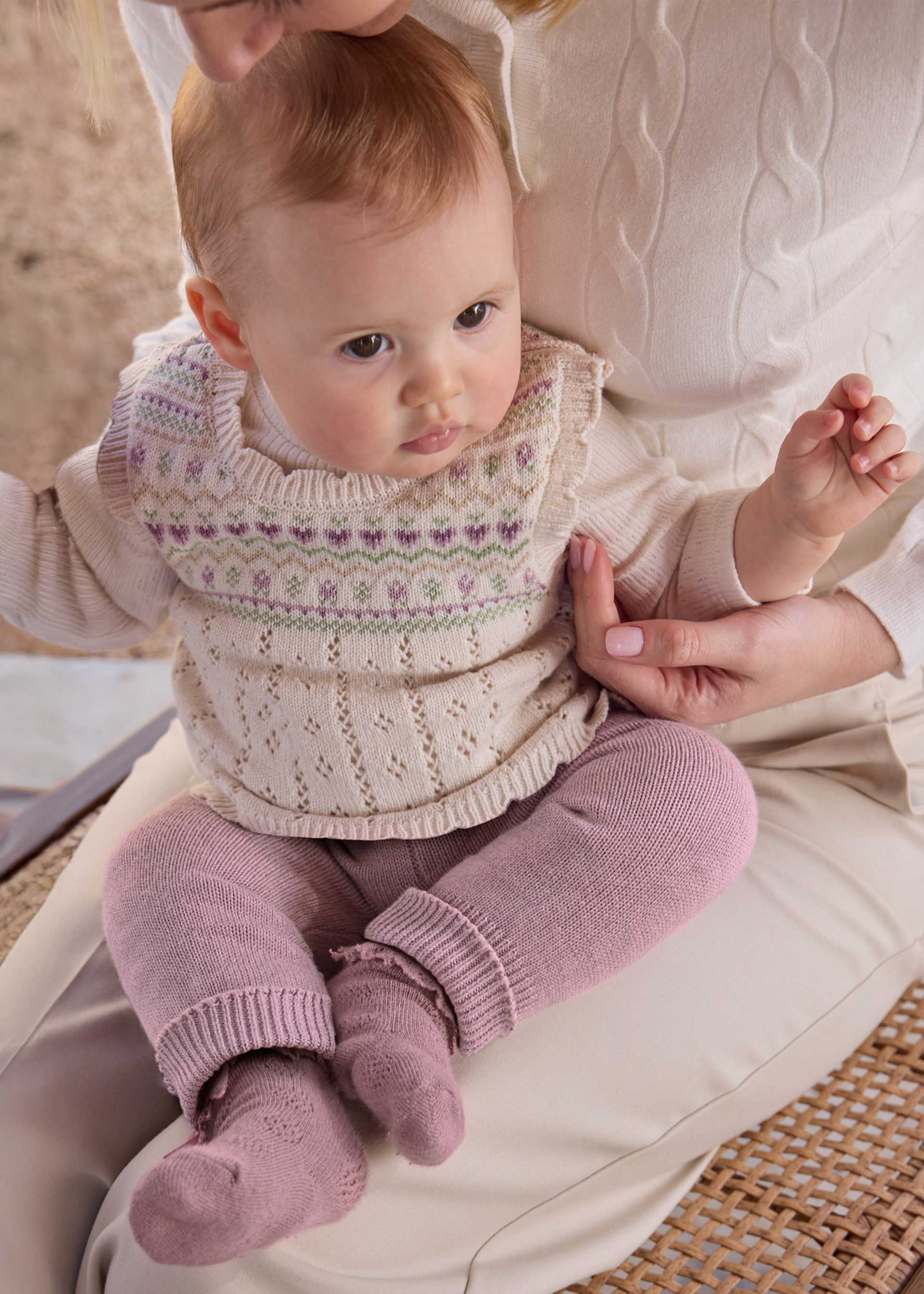 Newborn Girl 3-piece Vest Set