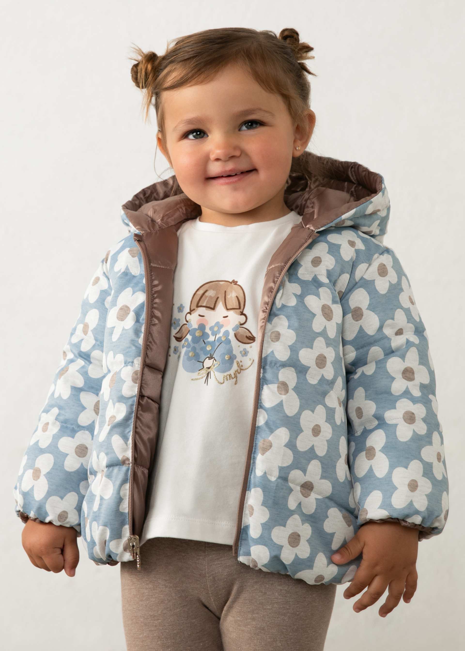 Chaquetón reversible bebé