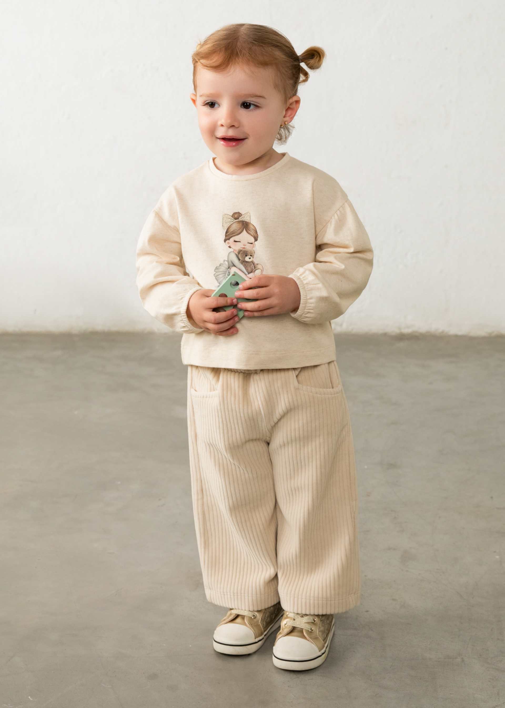 Pantalone velluto a costine bimbo