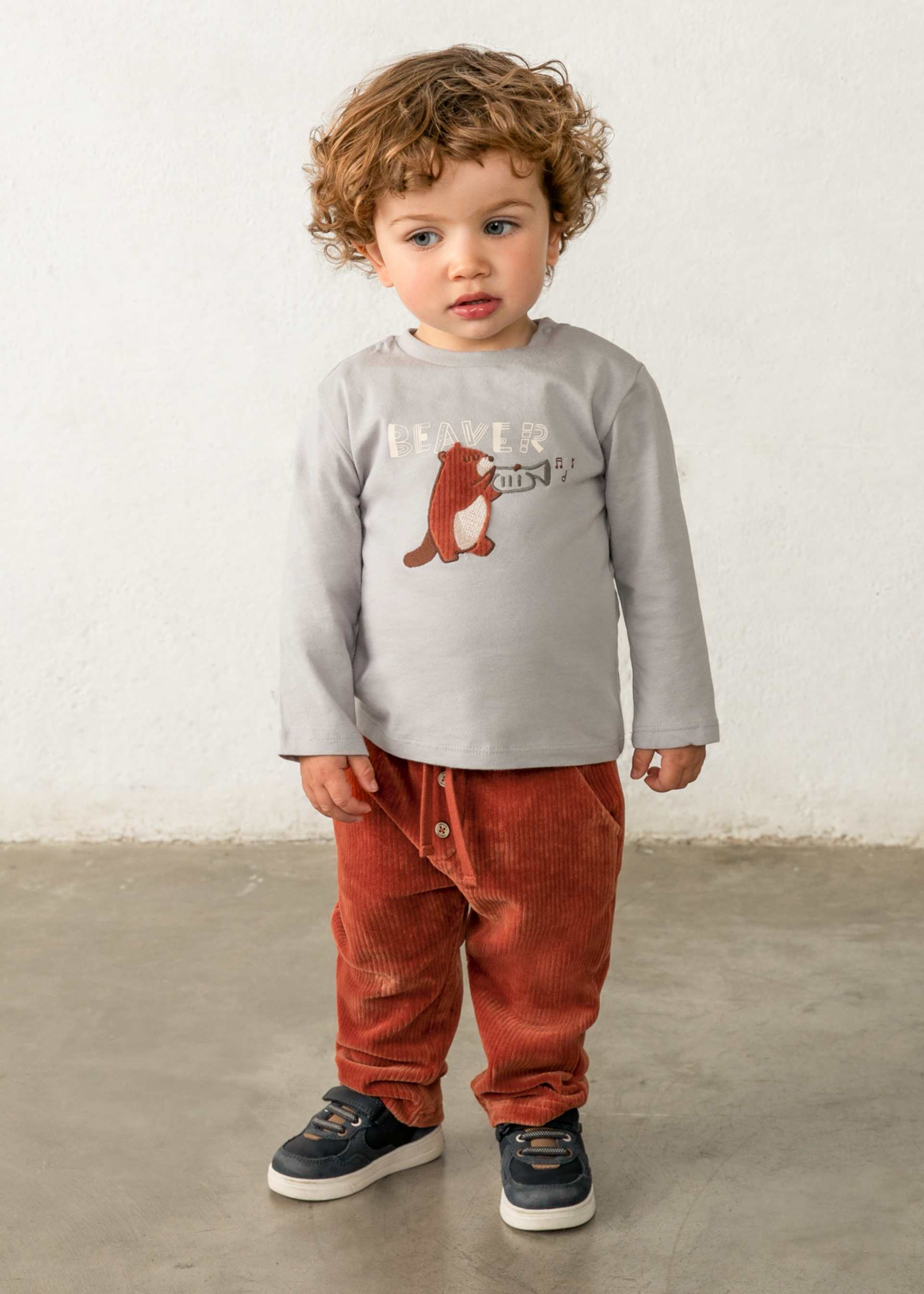 Pantaloni lungi reiati bebe