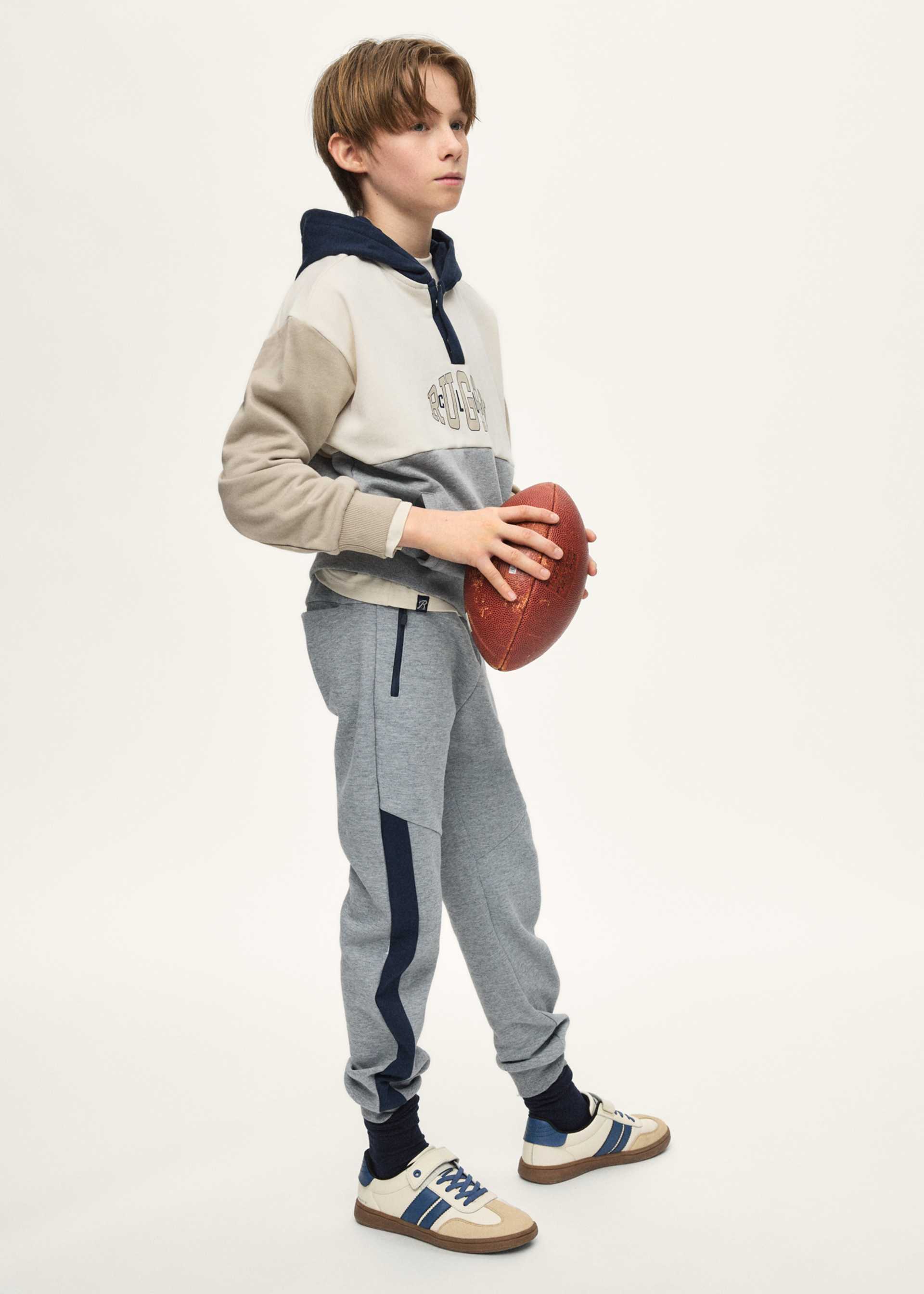 Boy Stripe Detail Pants