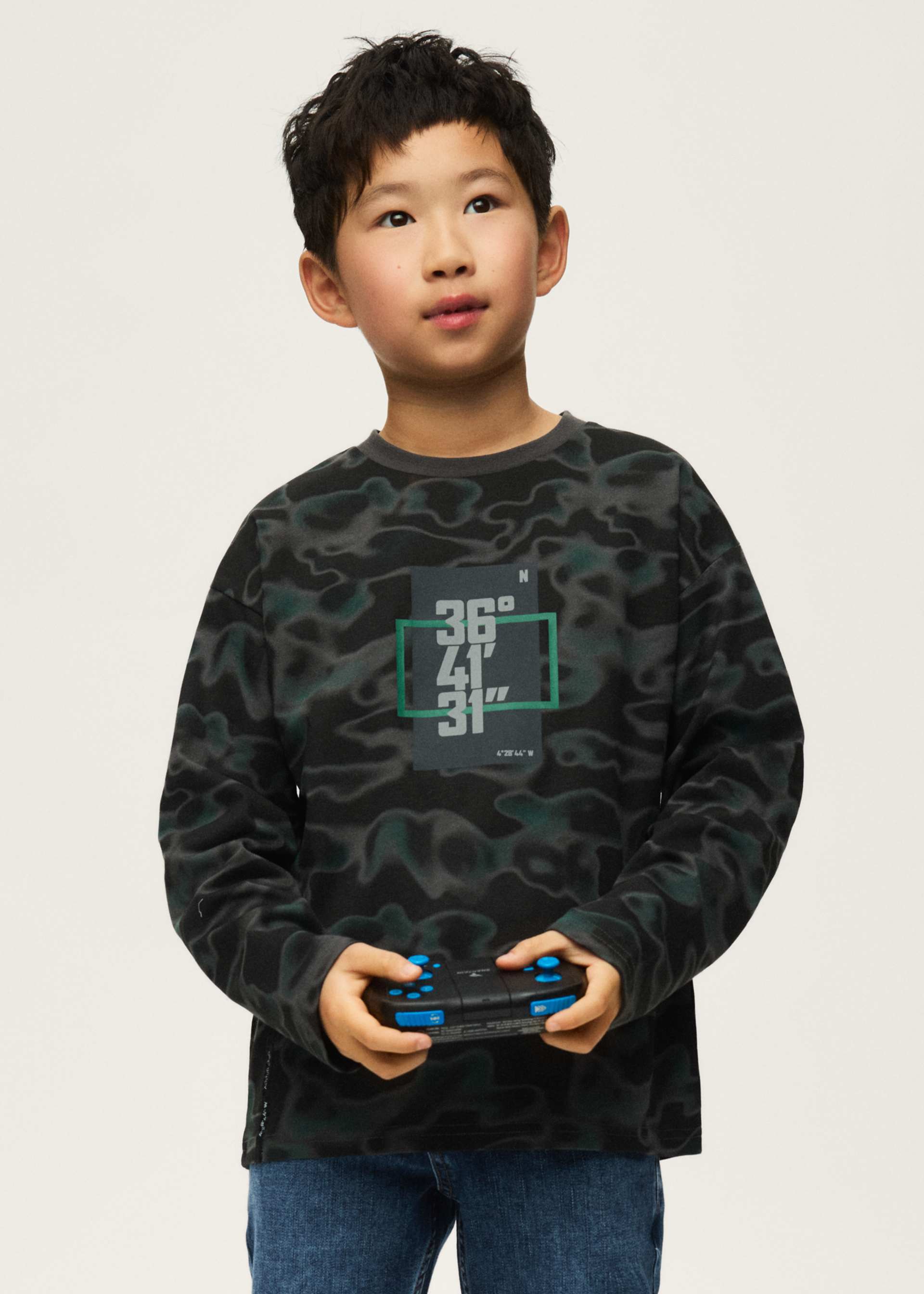 Boys' printed T-shirt