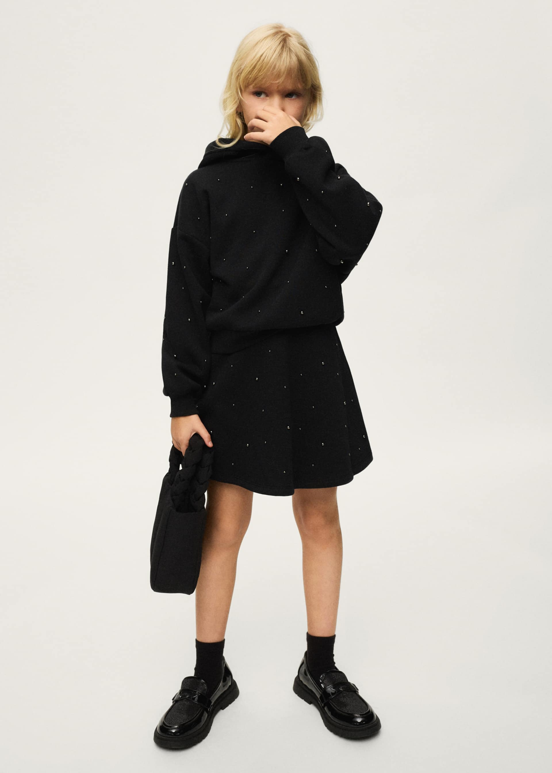 Ensemble jupe et sweat fille