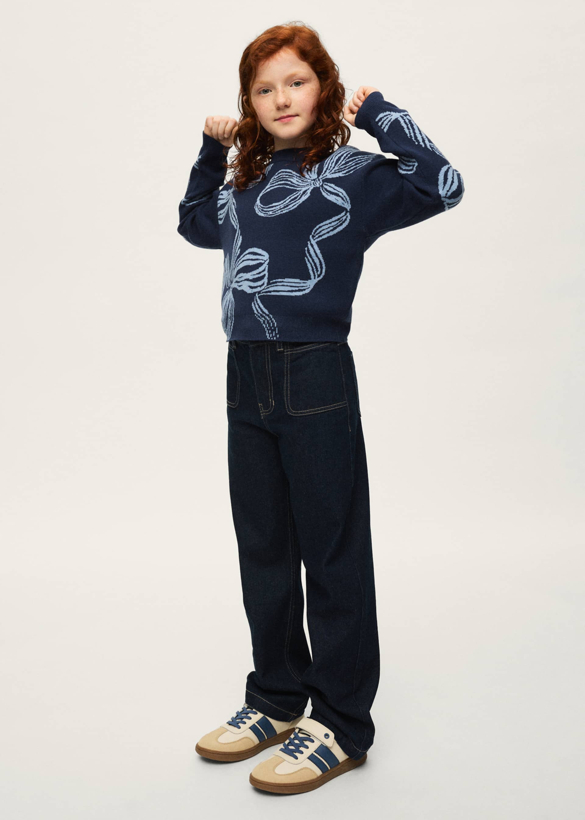 Pantalon relaxed fit fille