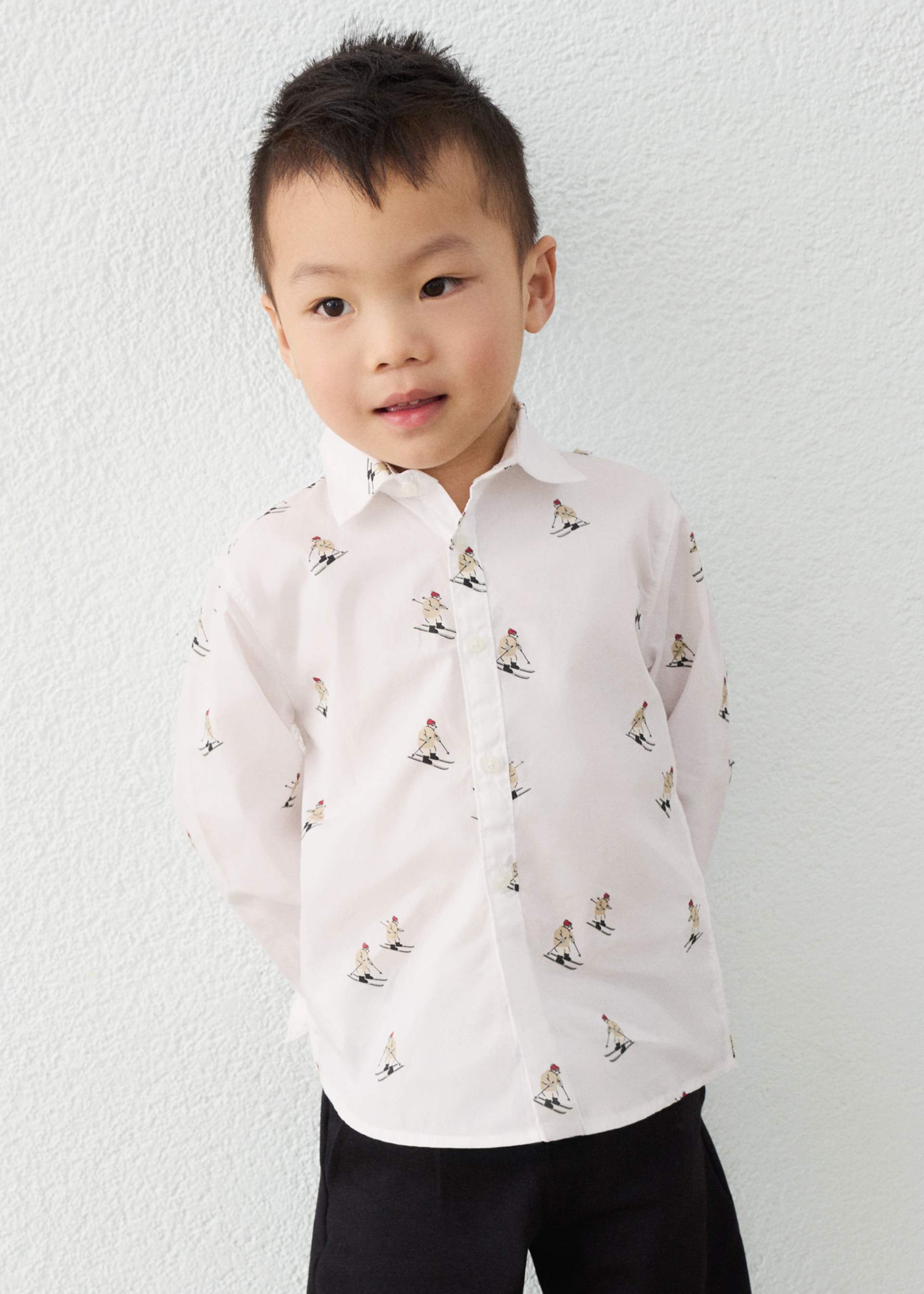 Boy print shirt