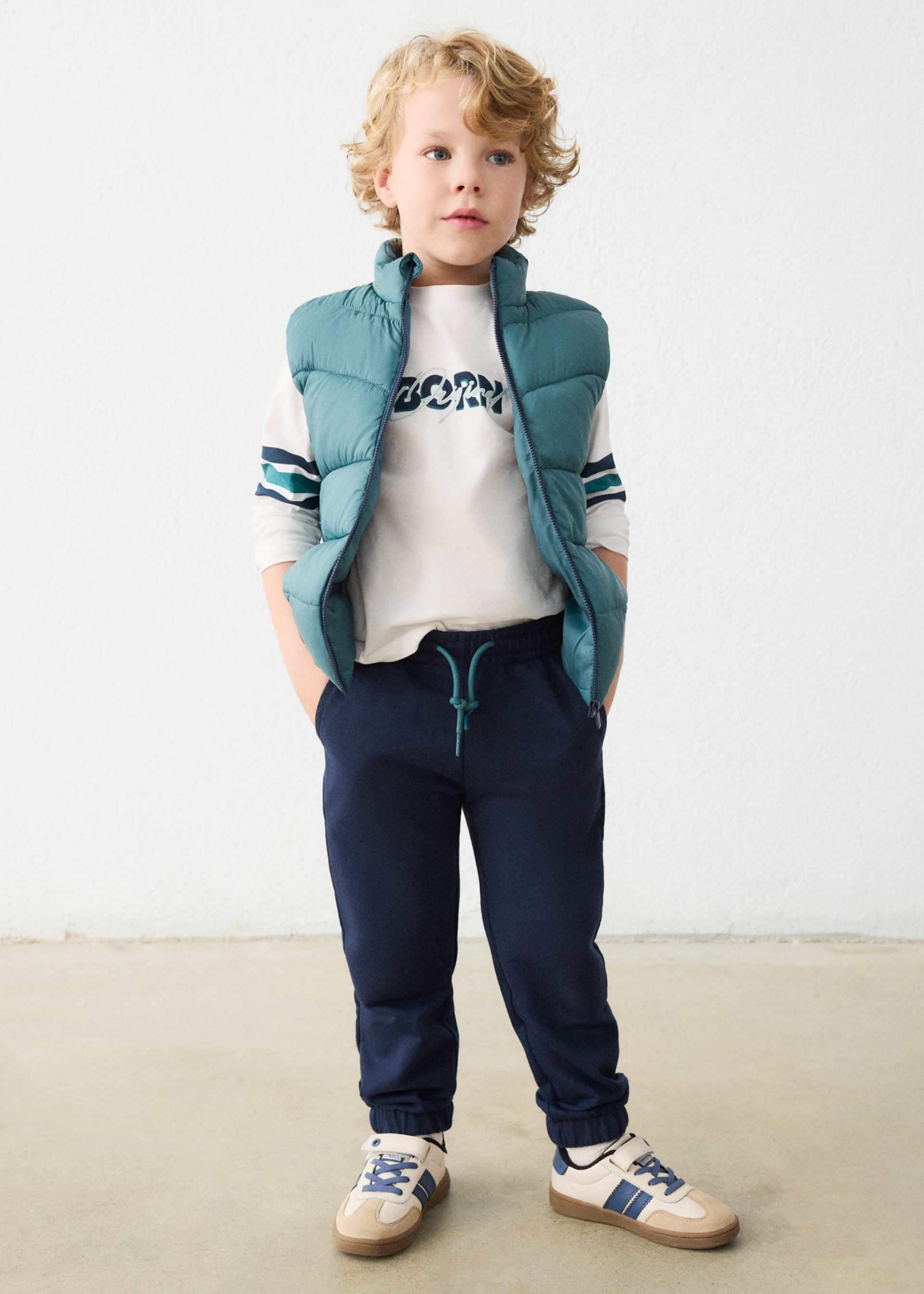 Conjunto pants chaleco 3 piezas niño