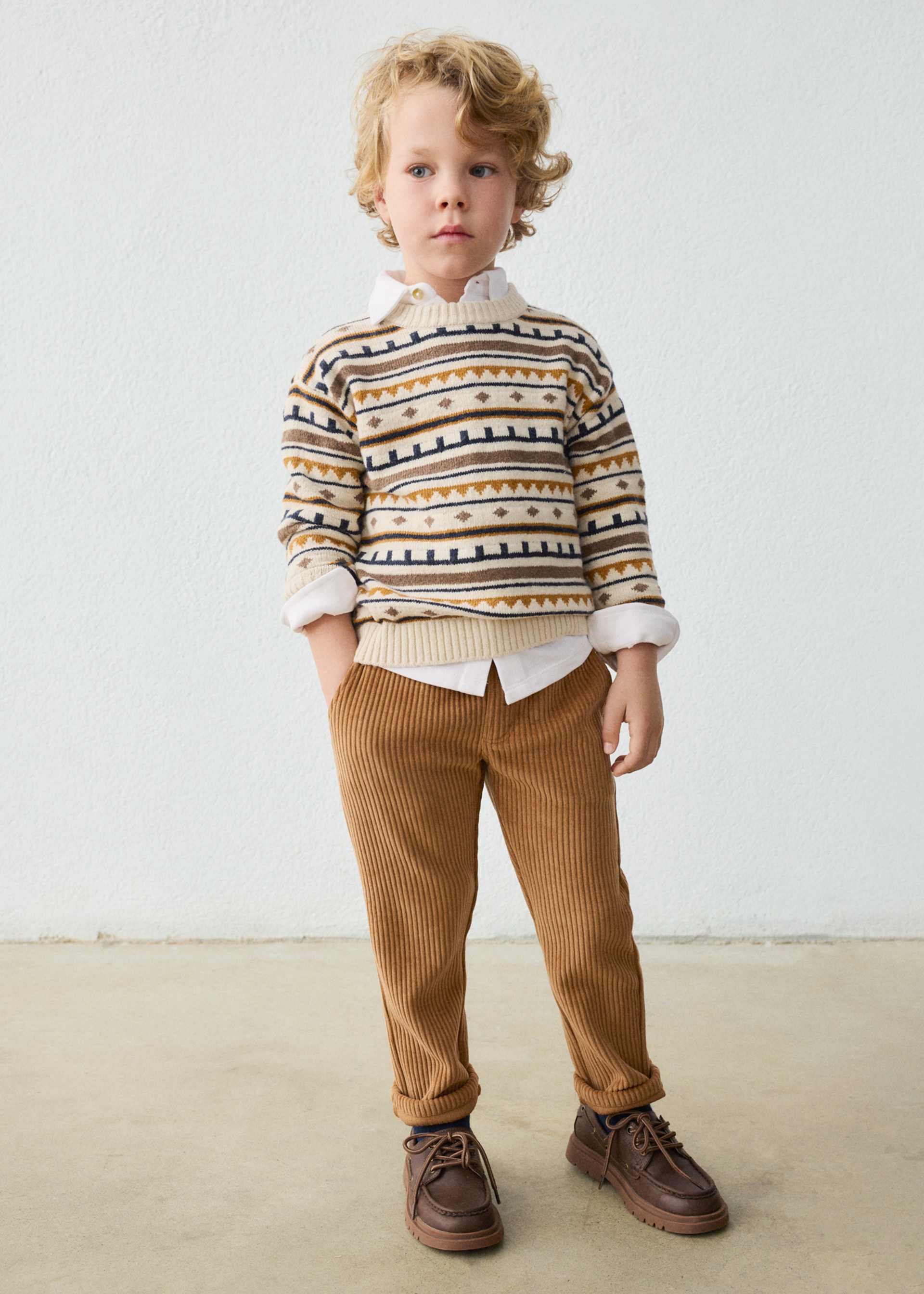 Boys' corduroy joggers