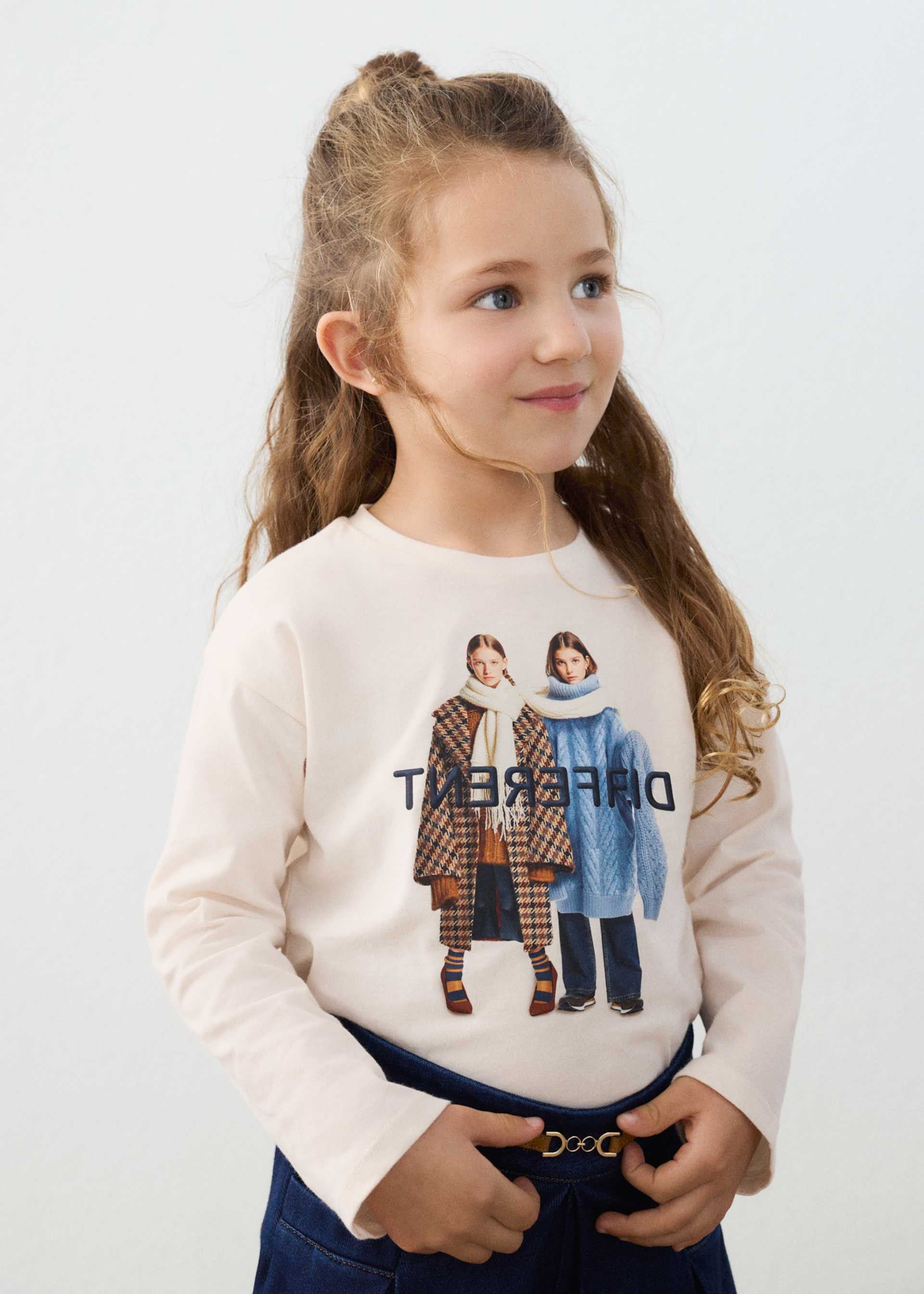 Camiseta manga larga niña