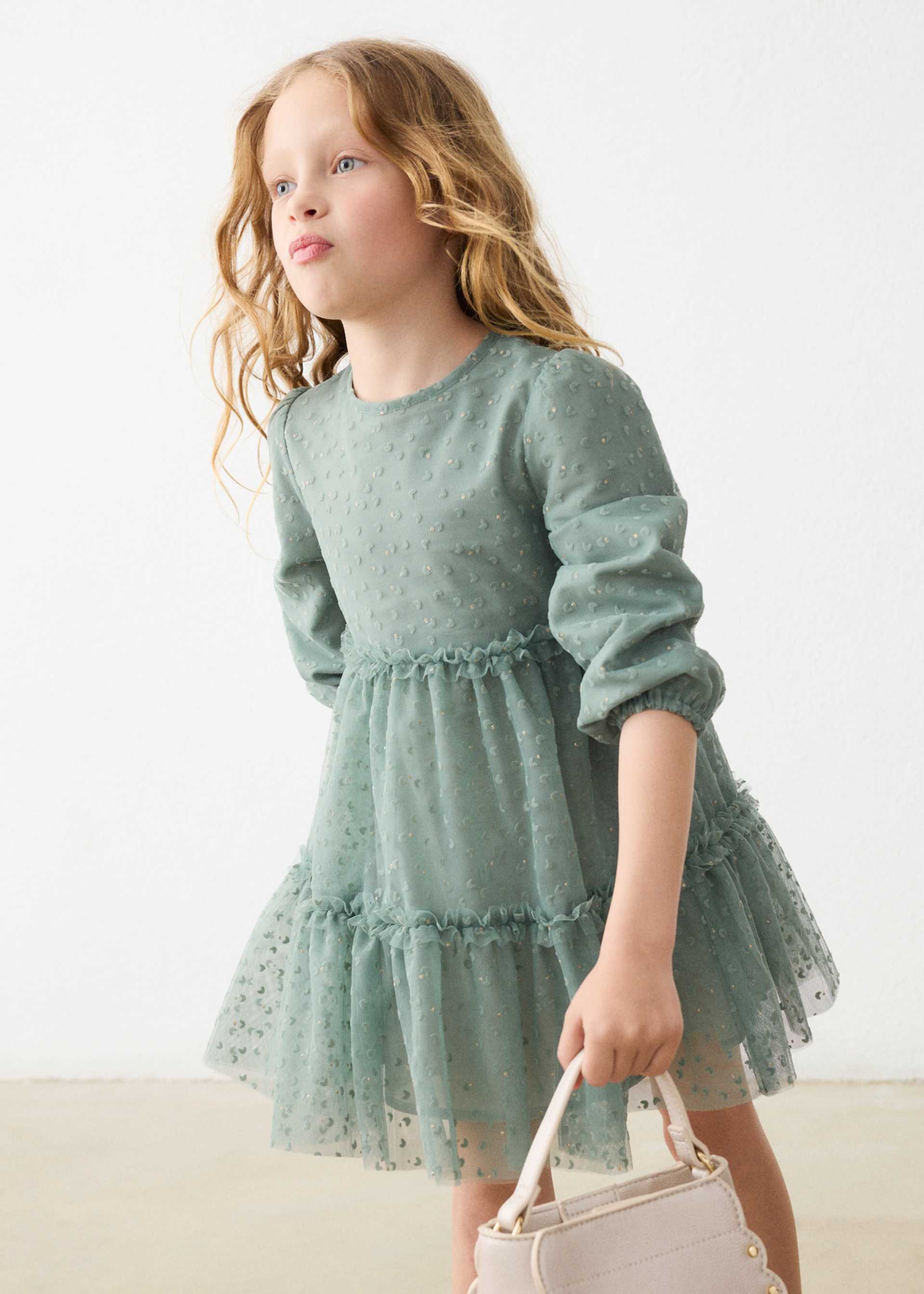 Vestito tulle bambina