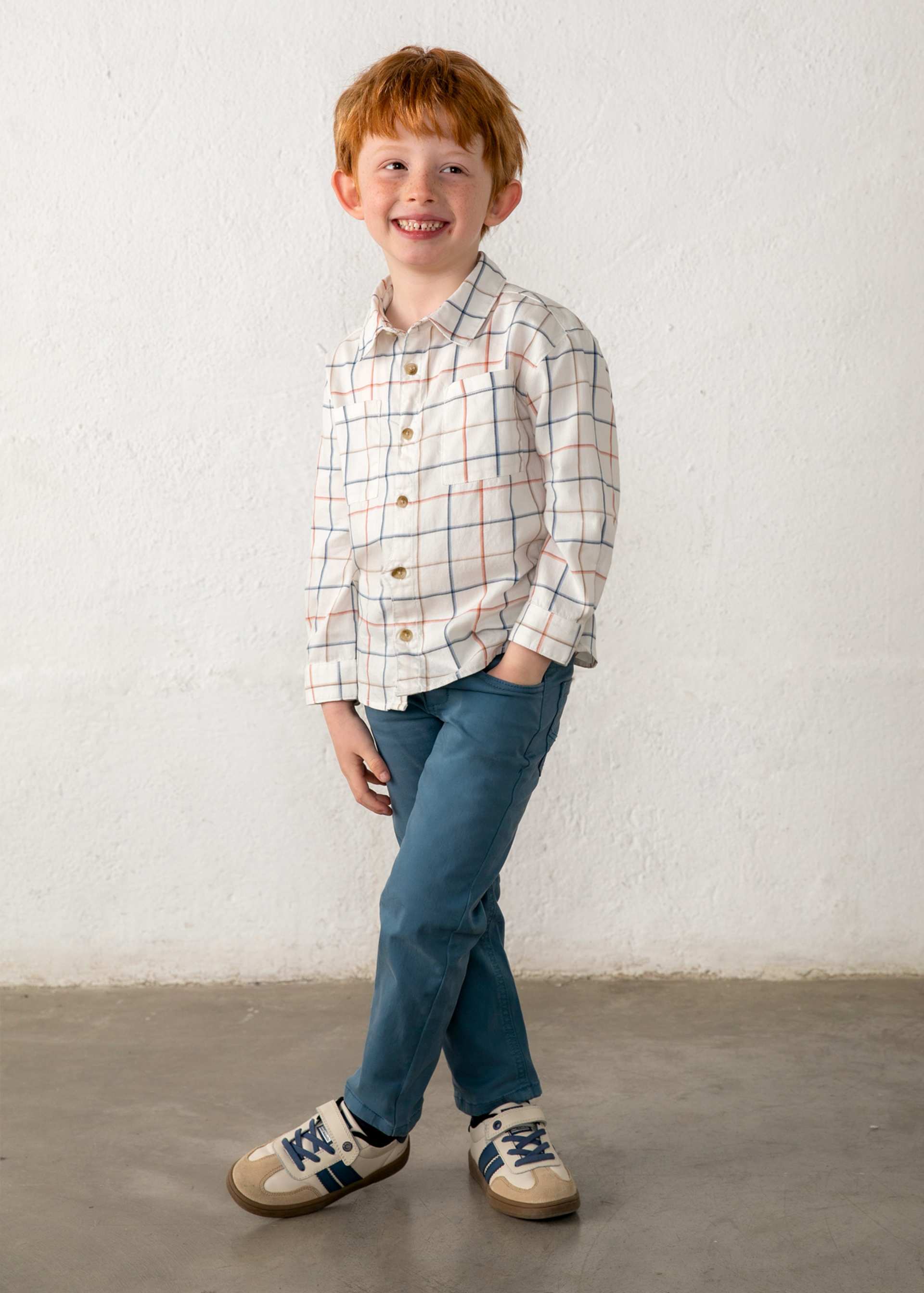 Camicia vyella bambino