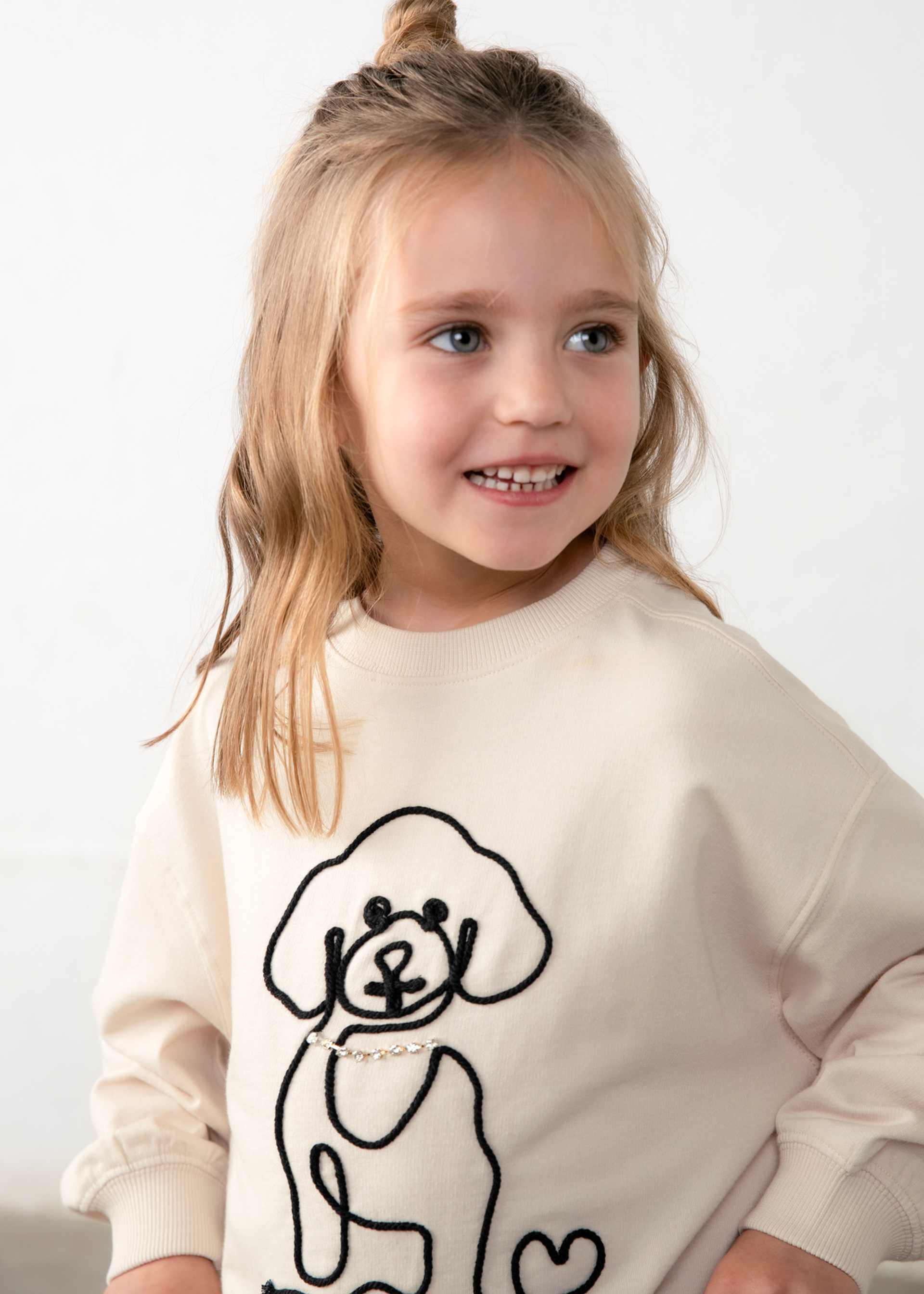Conjunto leggings e sweat menina