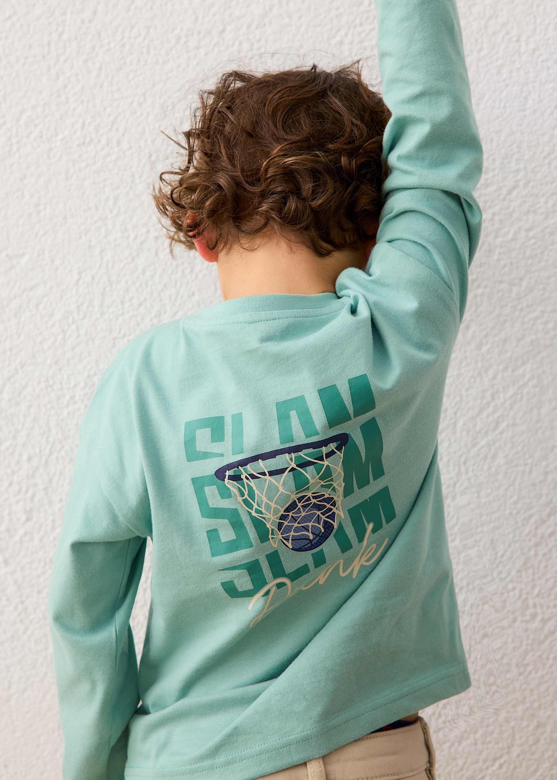 Camisola serigrafia costas menino