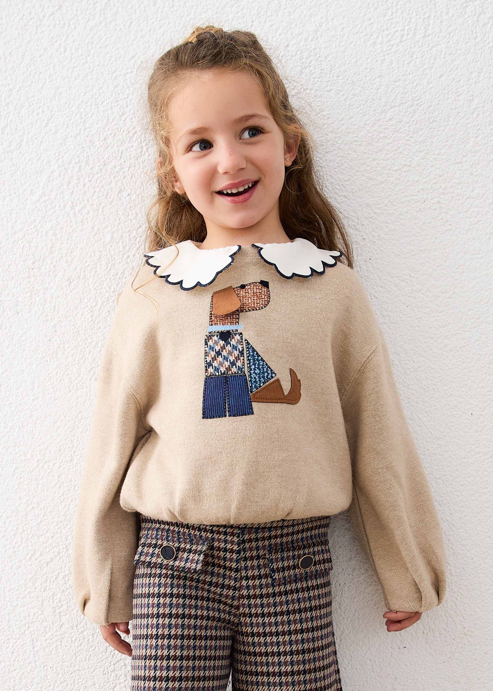 Sudadera perro niña