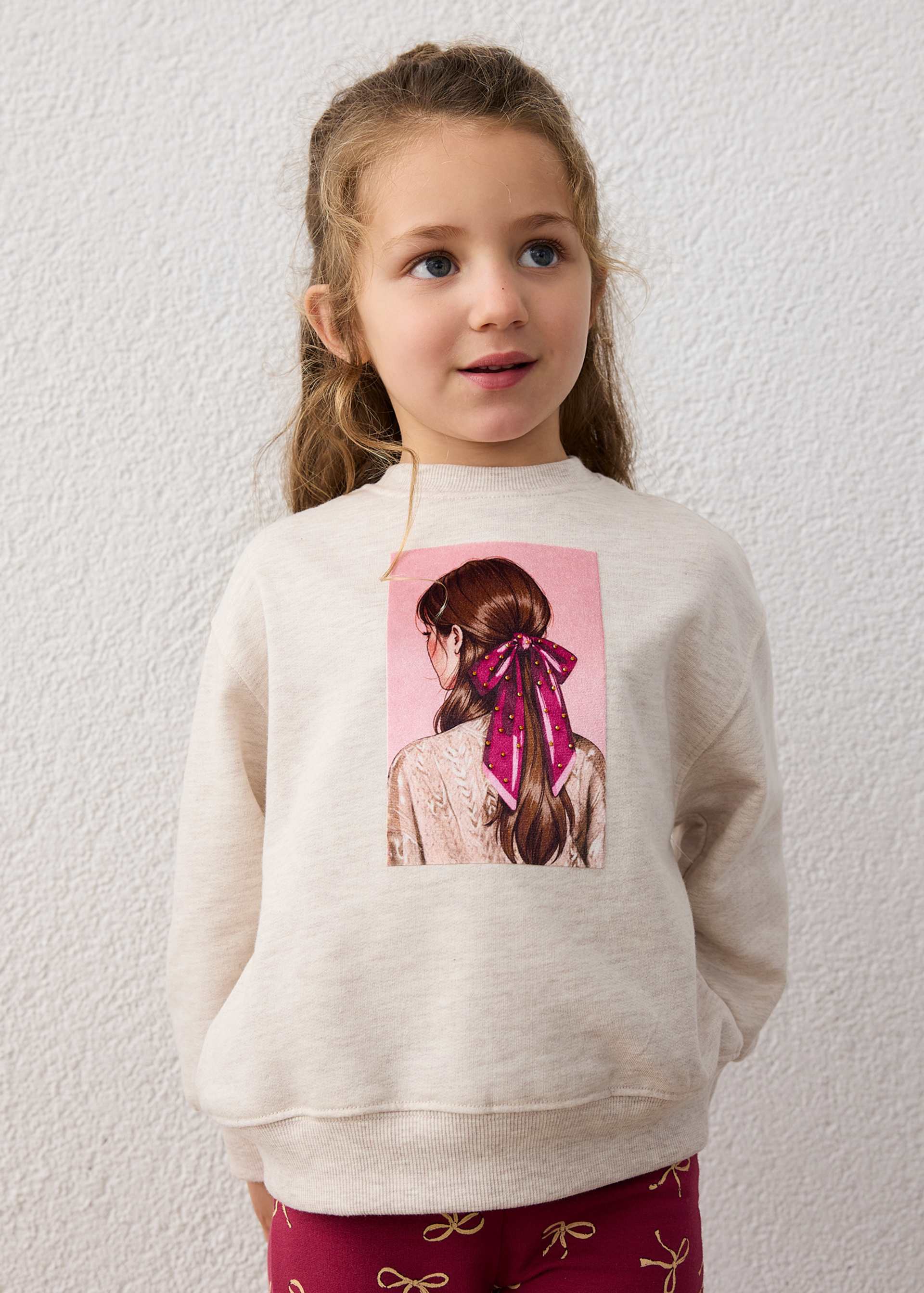 Conjunto legging y sudadera niña
