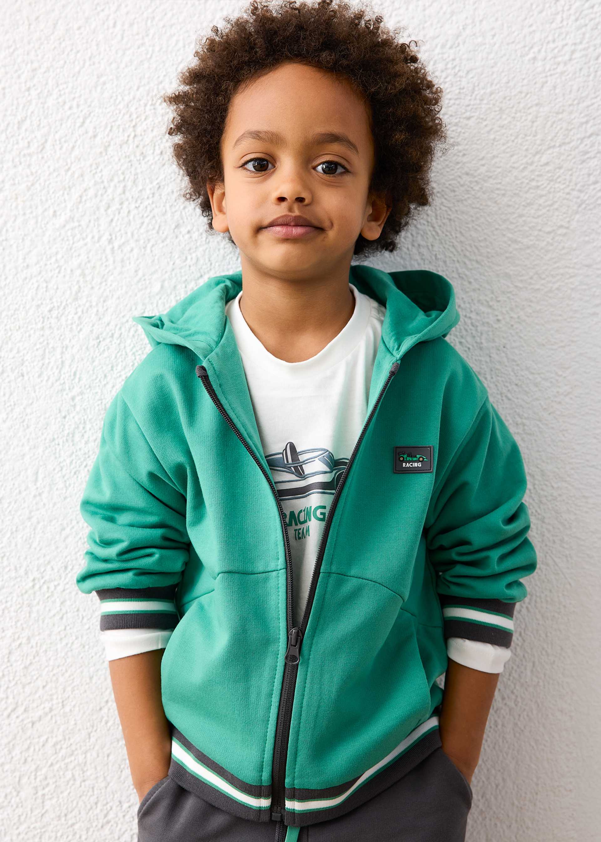 Pants 3 piezas con playera niño