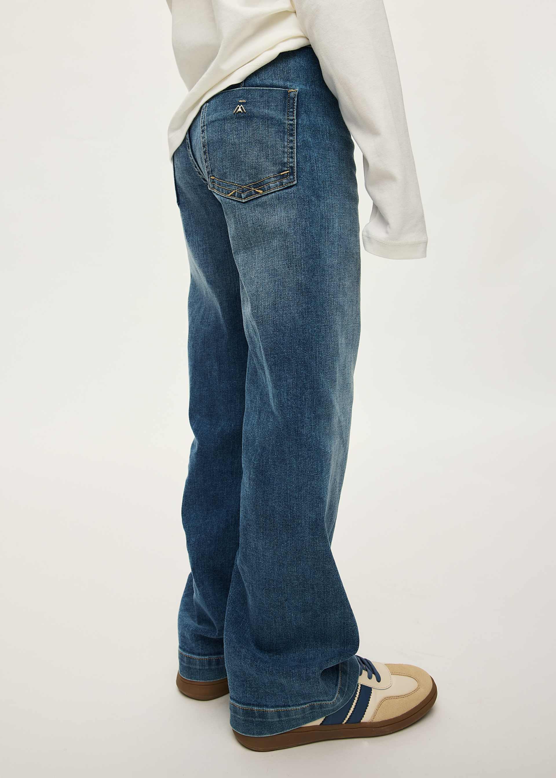 Pantalón vaquero wide leg chica