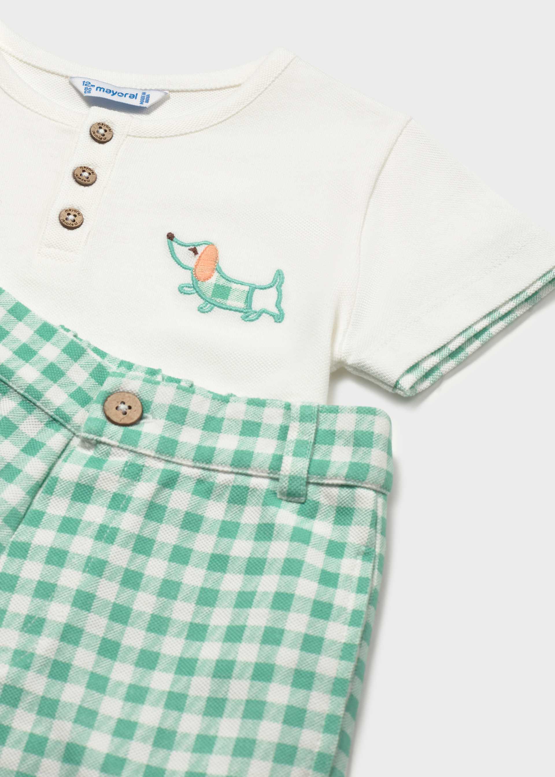 Conjunto punto vichy bebé