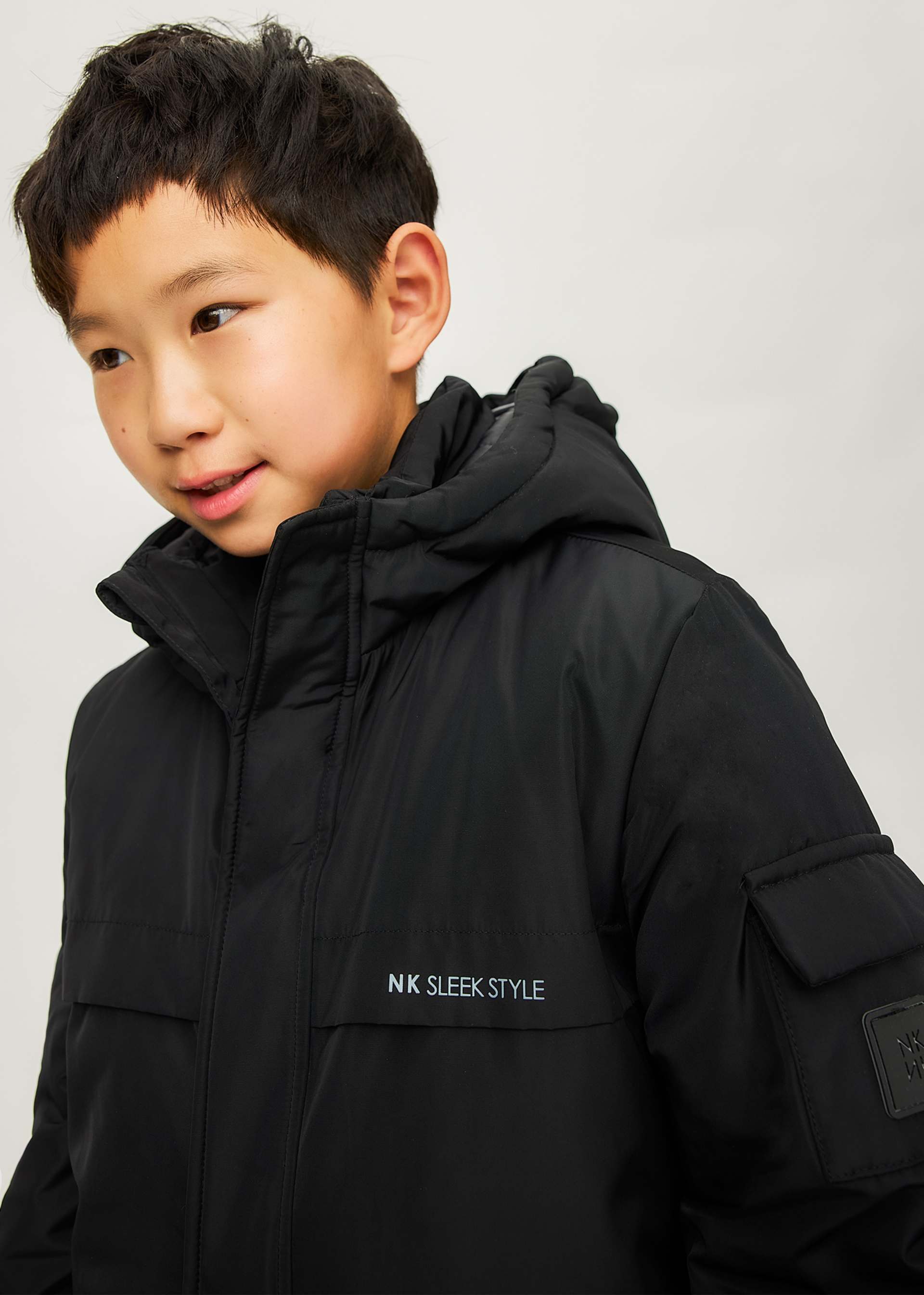 Winterjacke Teenager Jungen