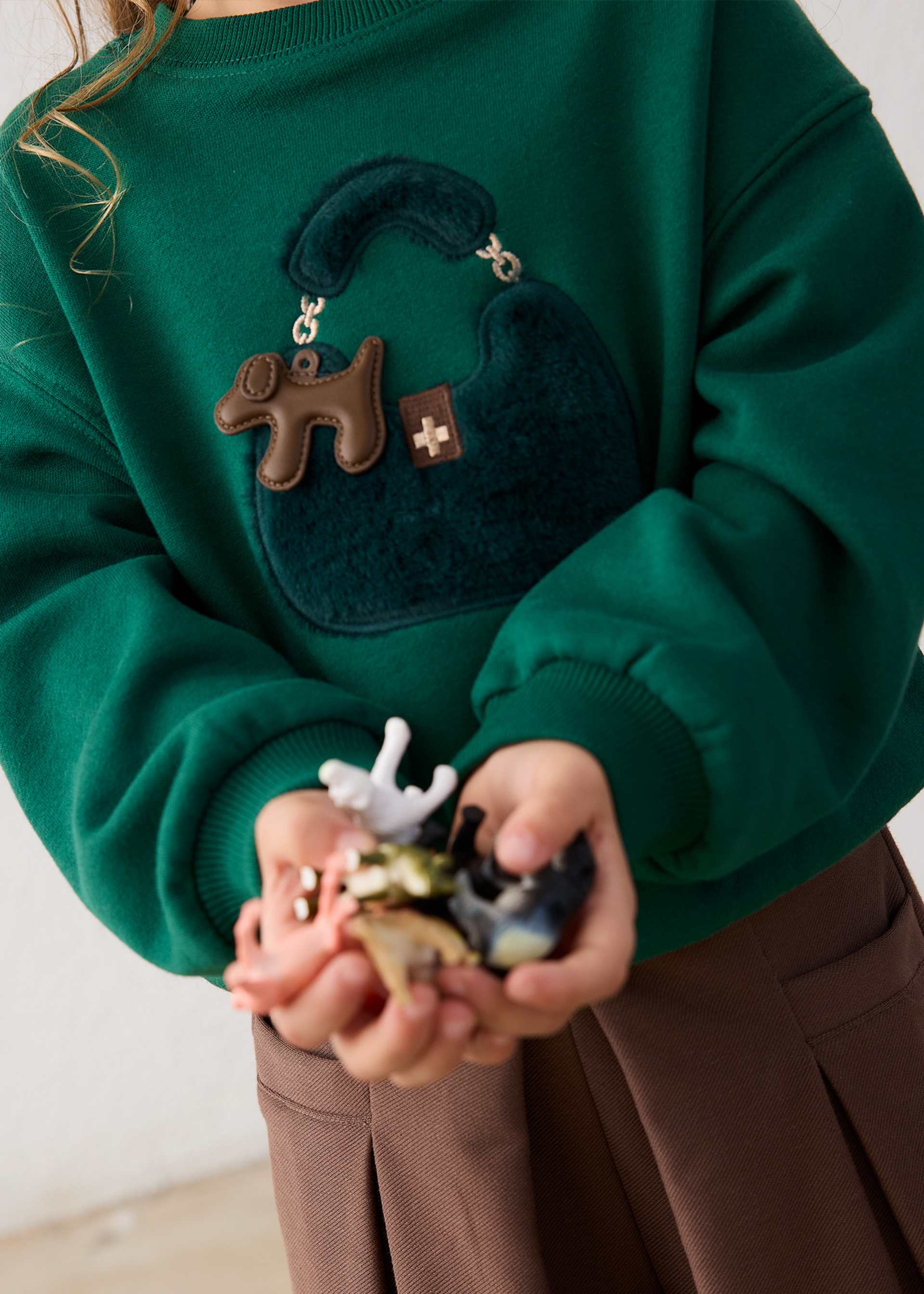Sudadera perrito niña