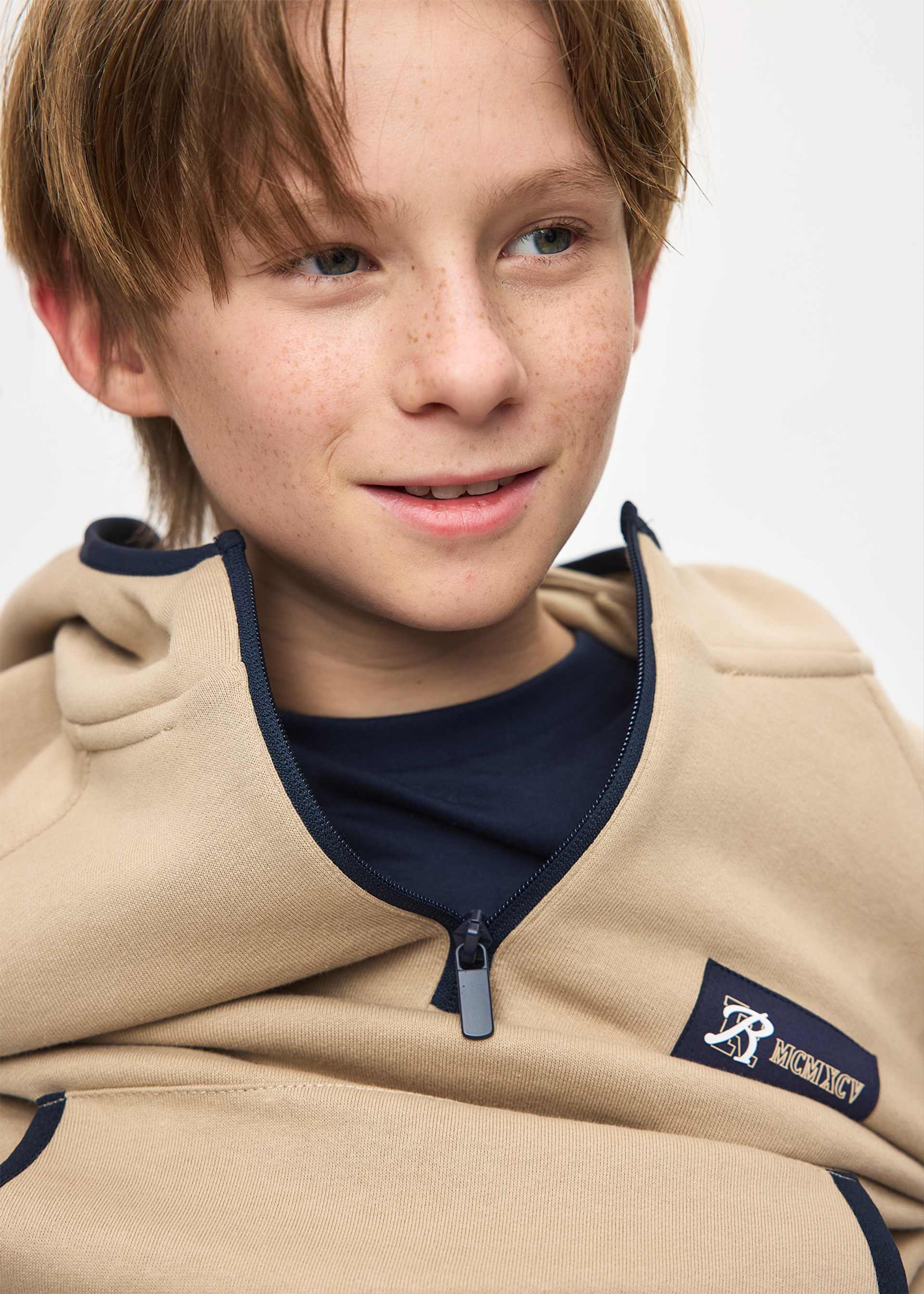 Kapuzen-Sweatshirt Teenager Jungen