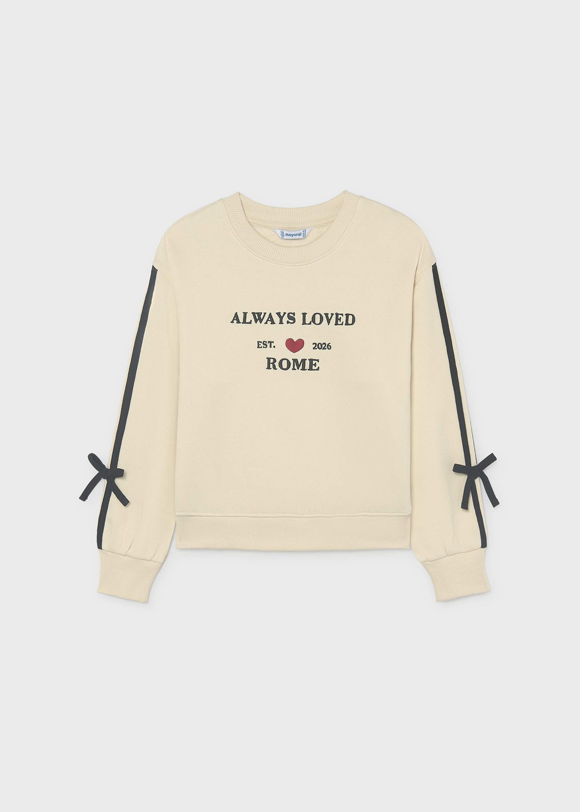 Sweatshirt bestickt Teenager Mädchen