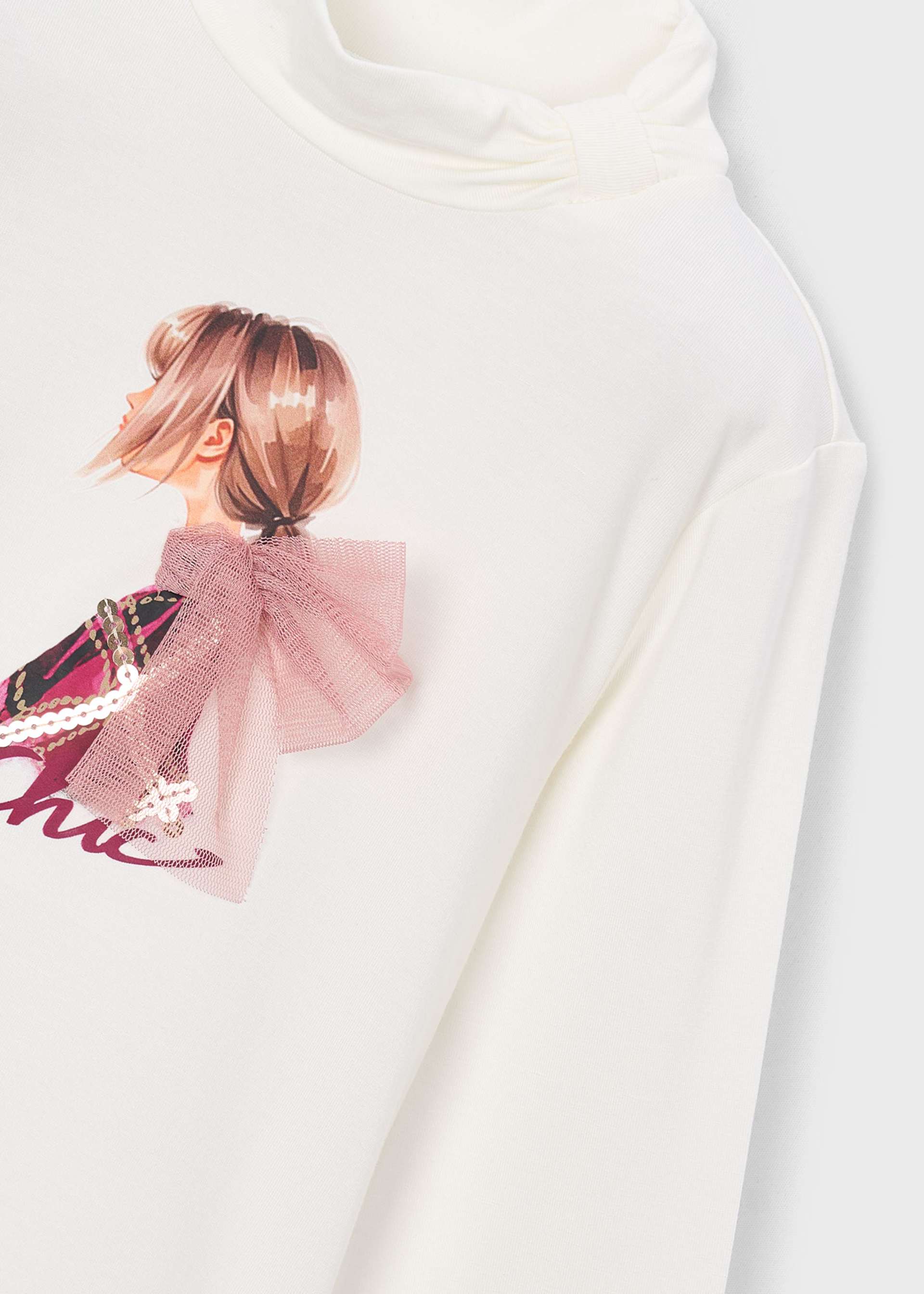 Camisola gola menina