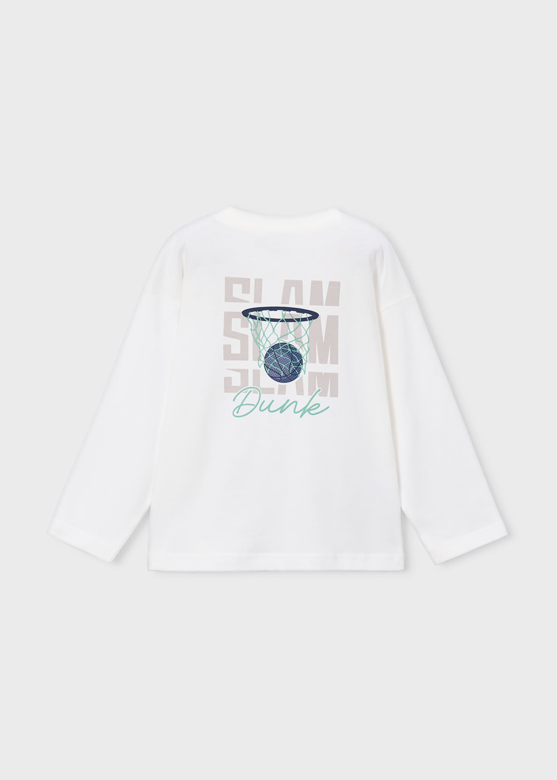 Camisola serigrafia costas menino