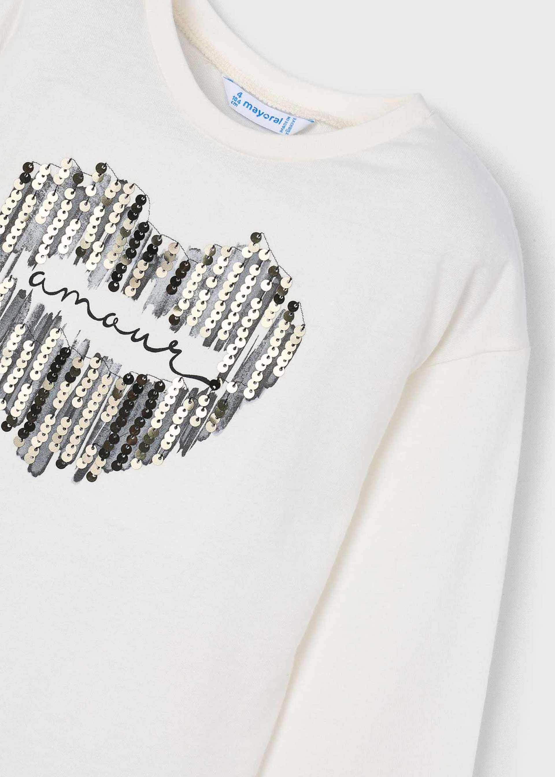 Camisola serigrafia menina