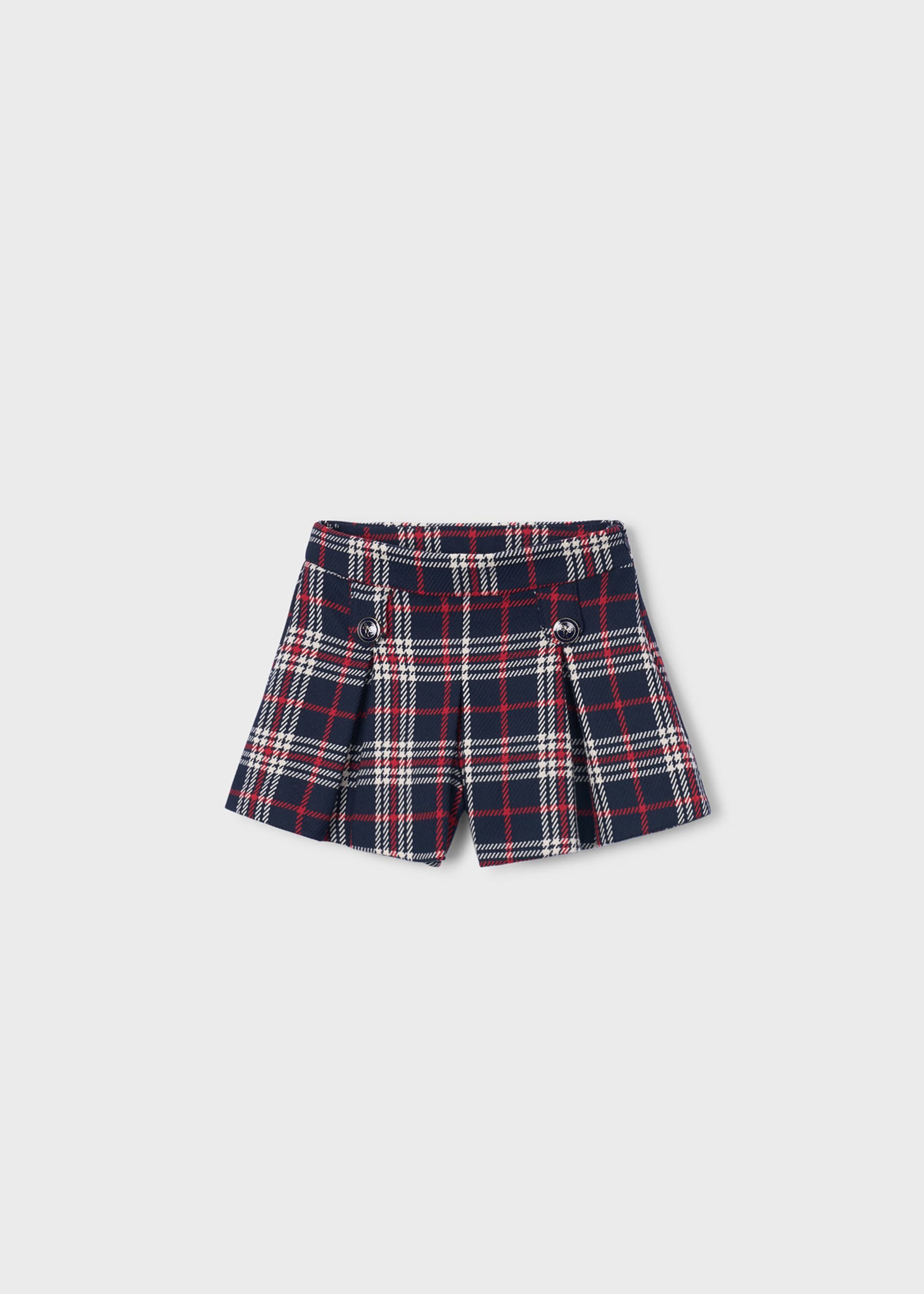 Bermuda à carreaux fille