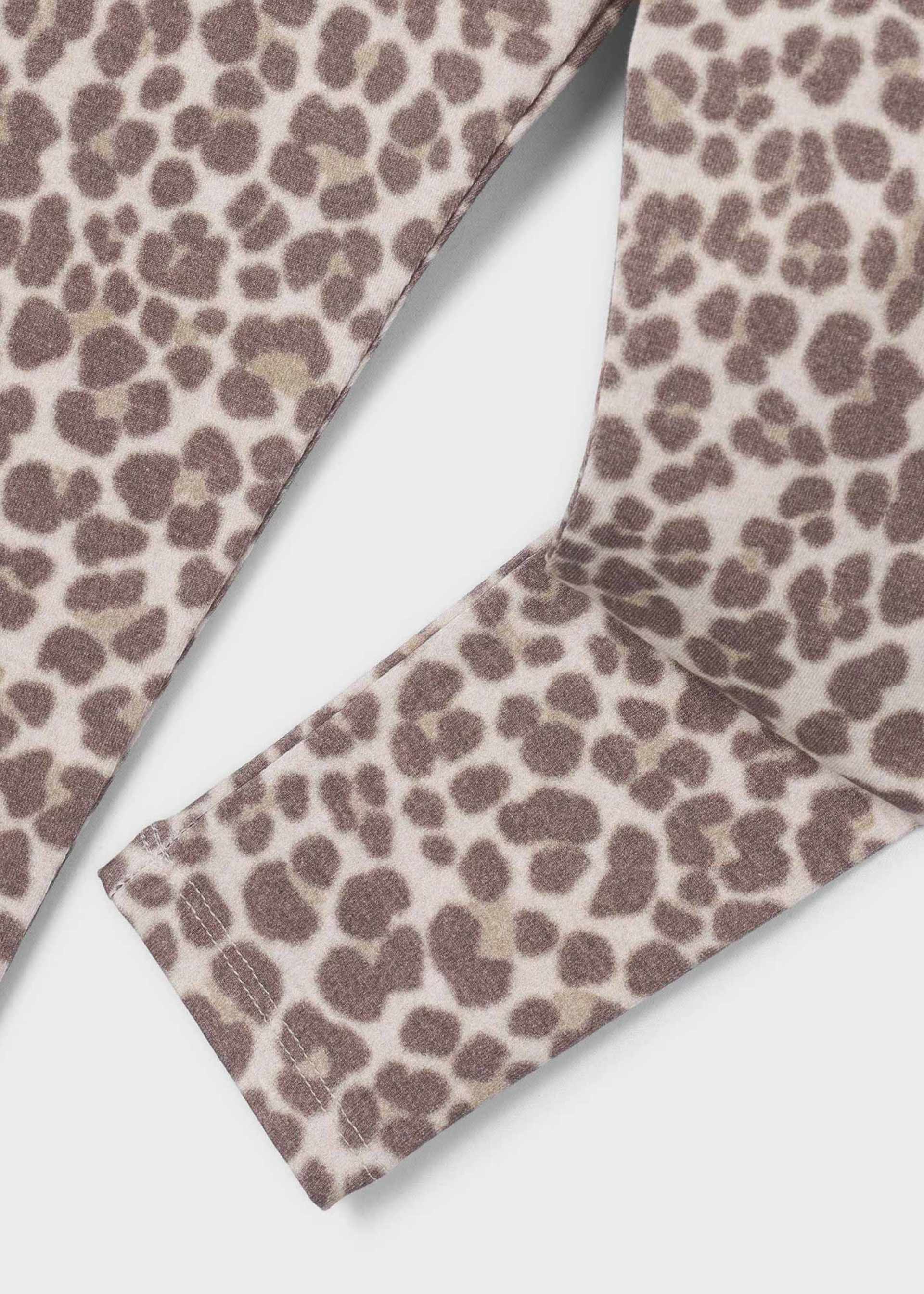 Legginsy ze wzorem dla dziewczynki