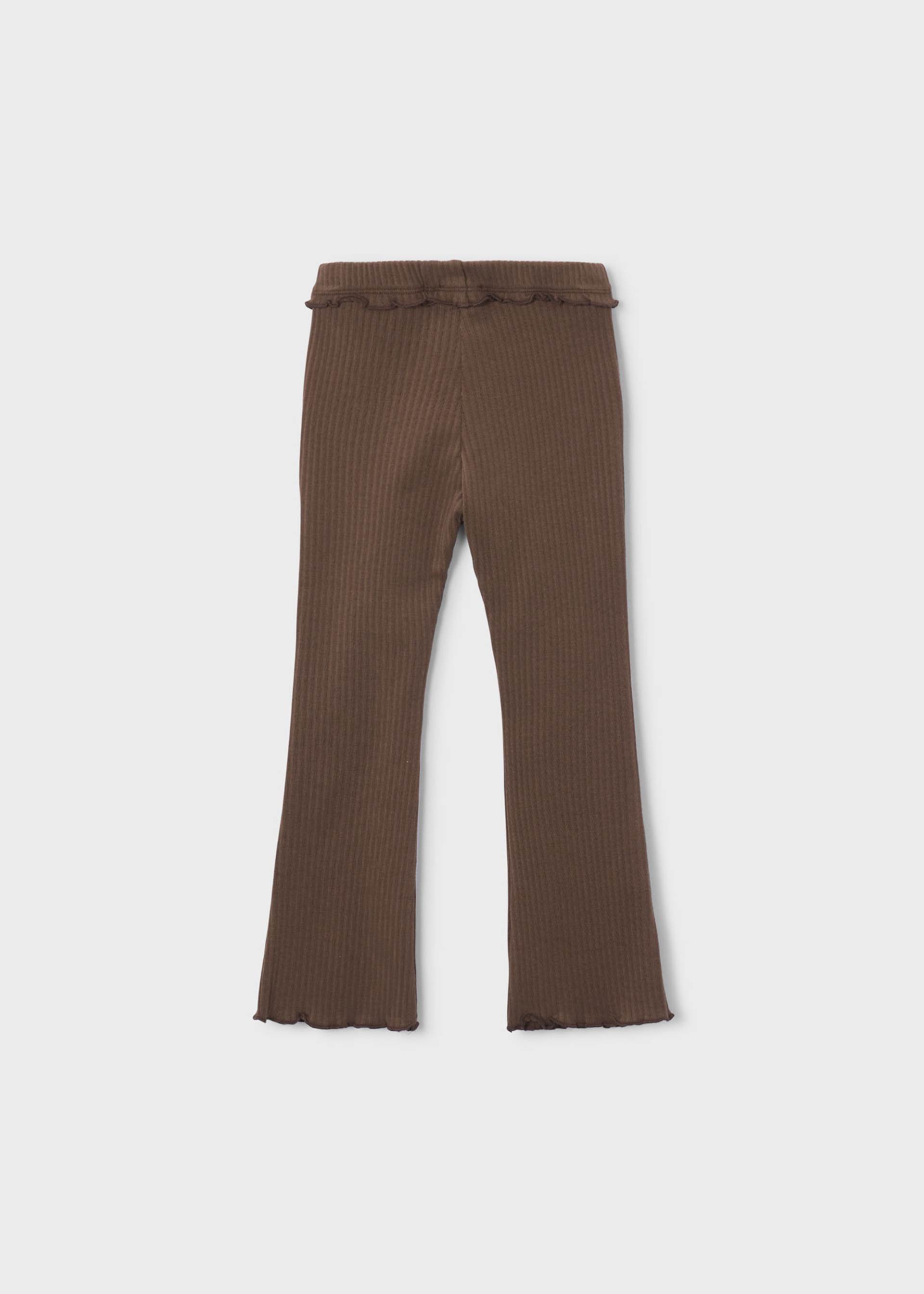 Leggings flare gerippt Mädchen
