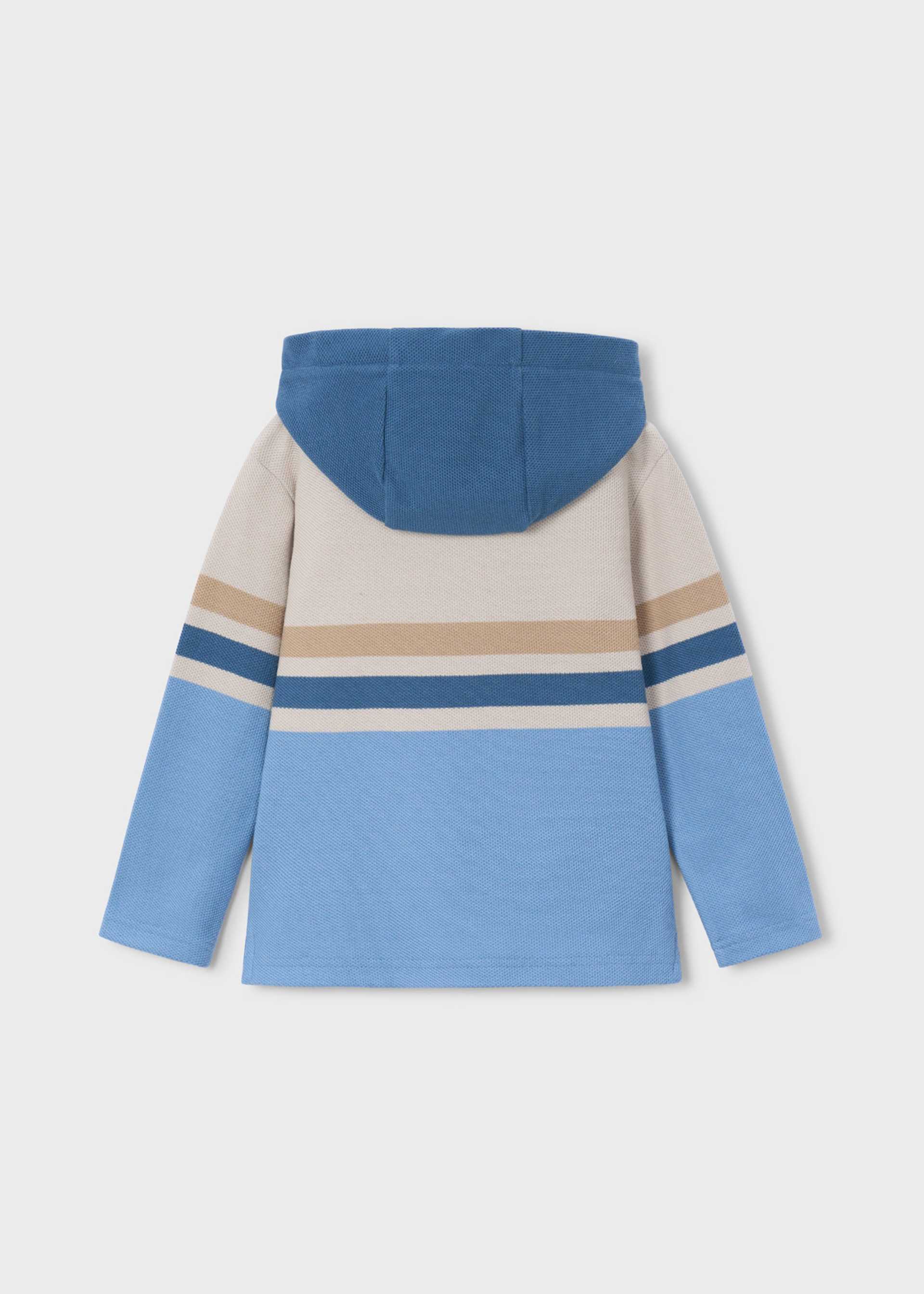 Polo à capuche garçon