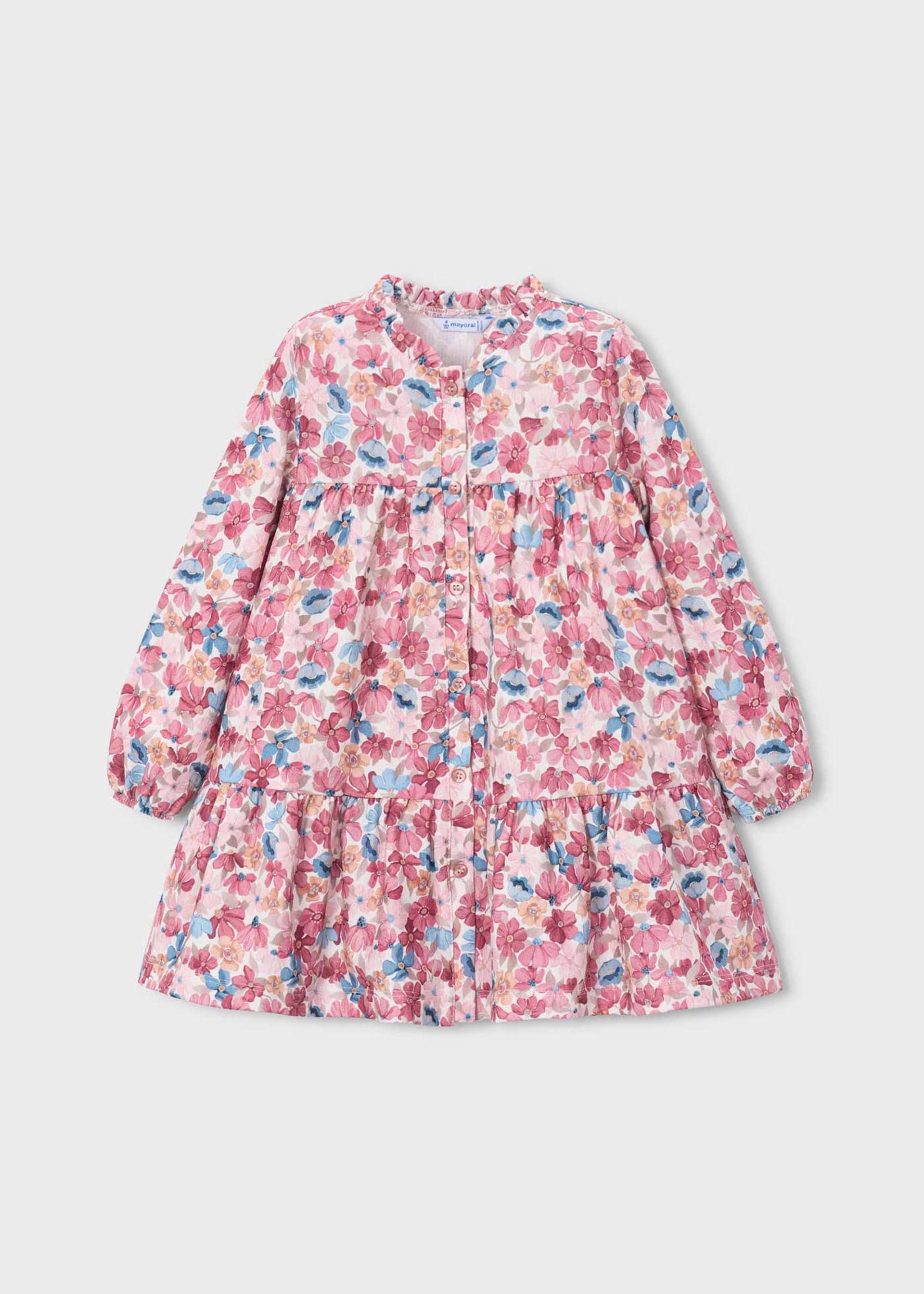 Robe imprimée à fleurs fille