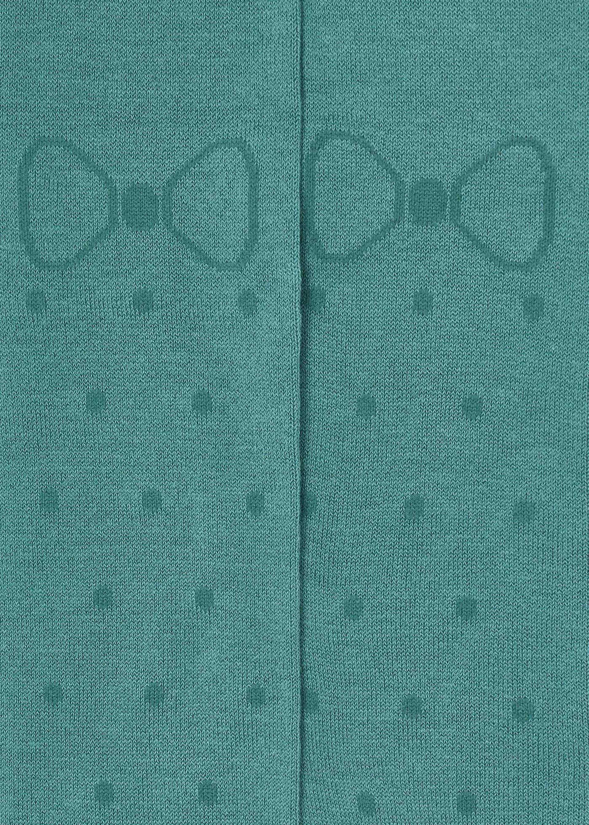 Girls' polka dot tights