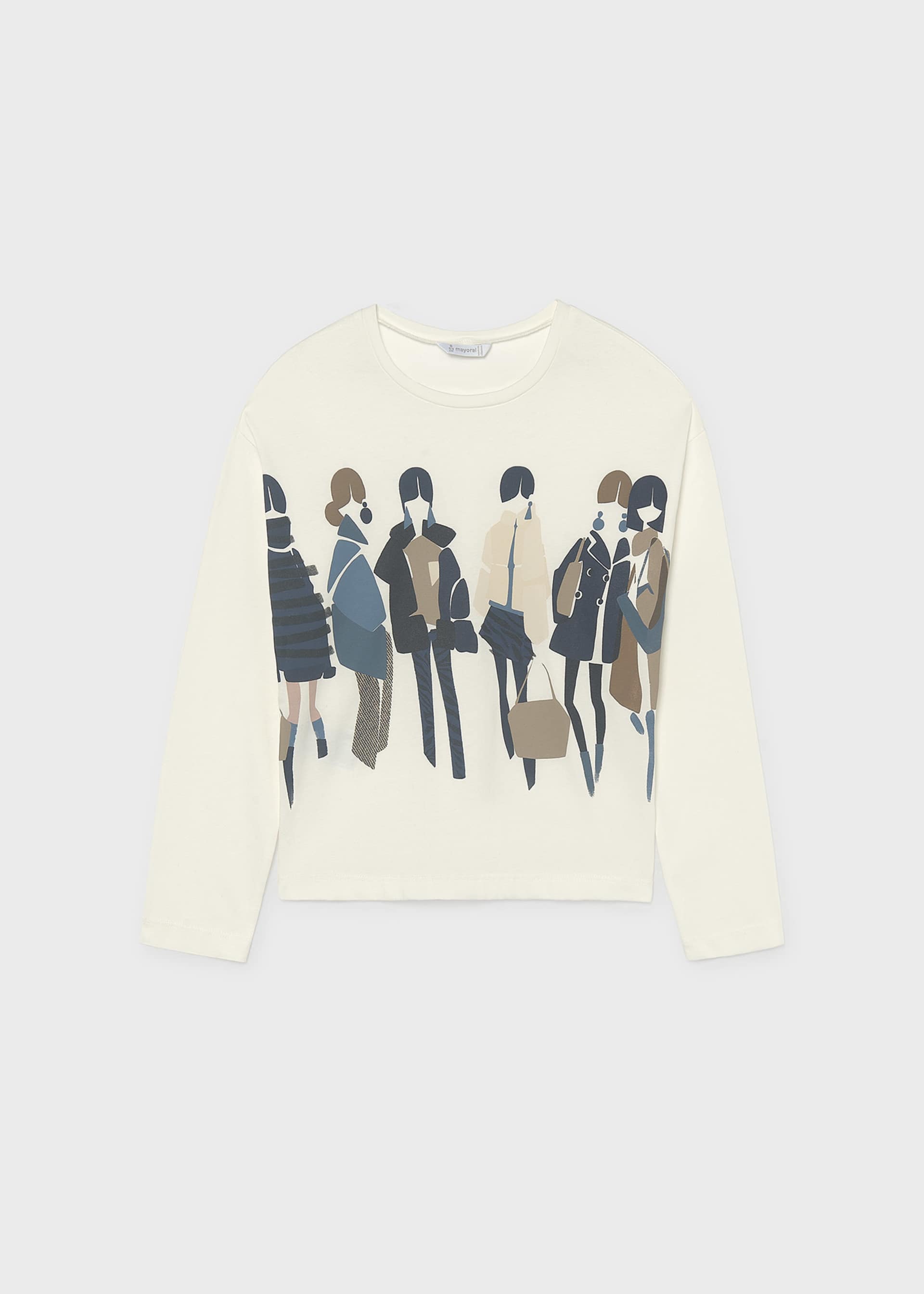 T-shirt sérigraphié fille