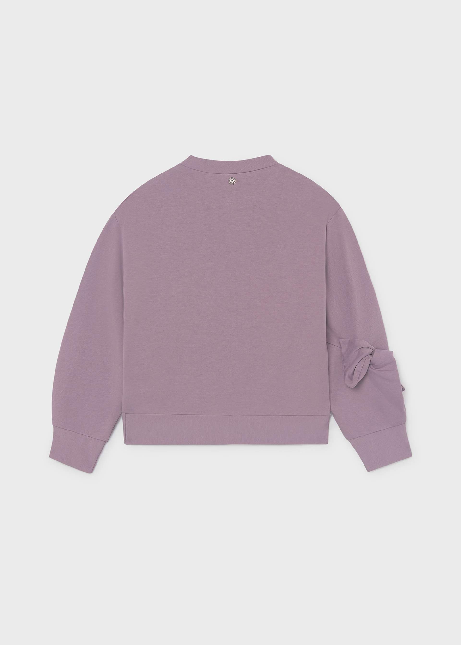 Girl Sweatshirt With Bows