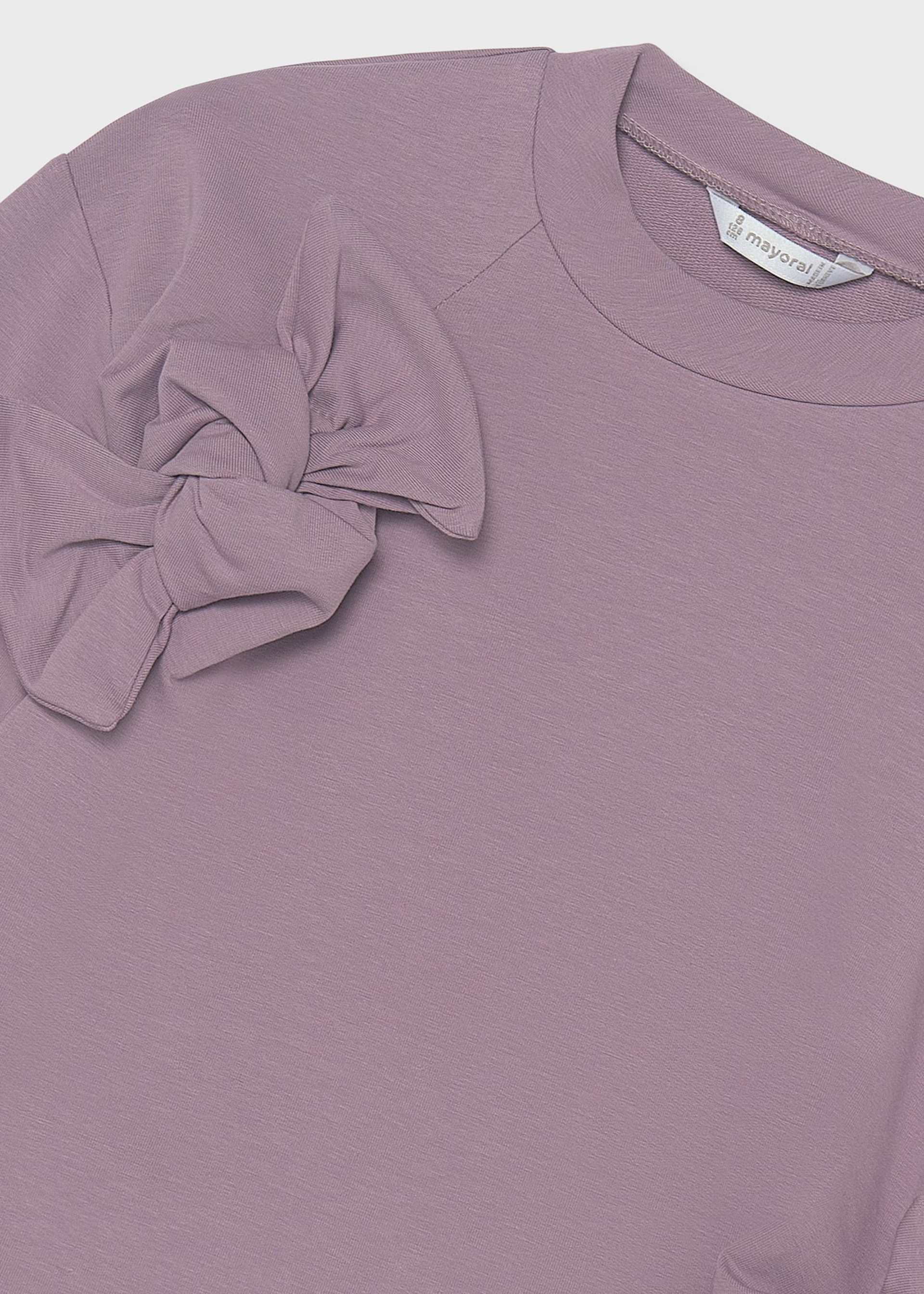 Sudadera con moños chica