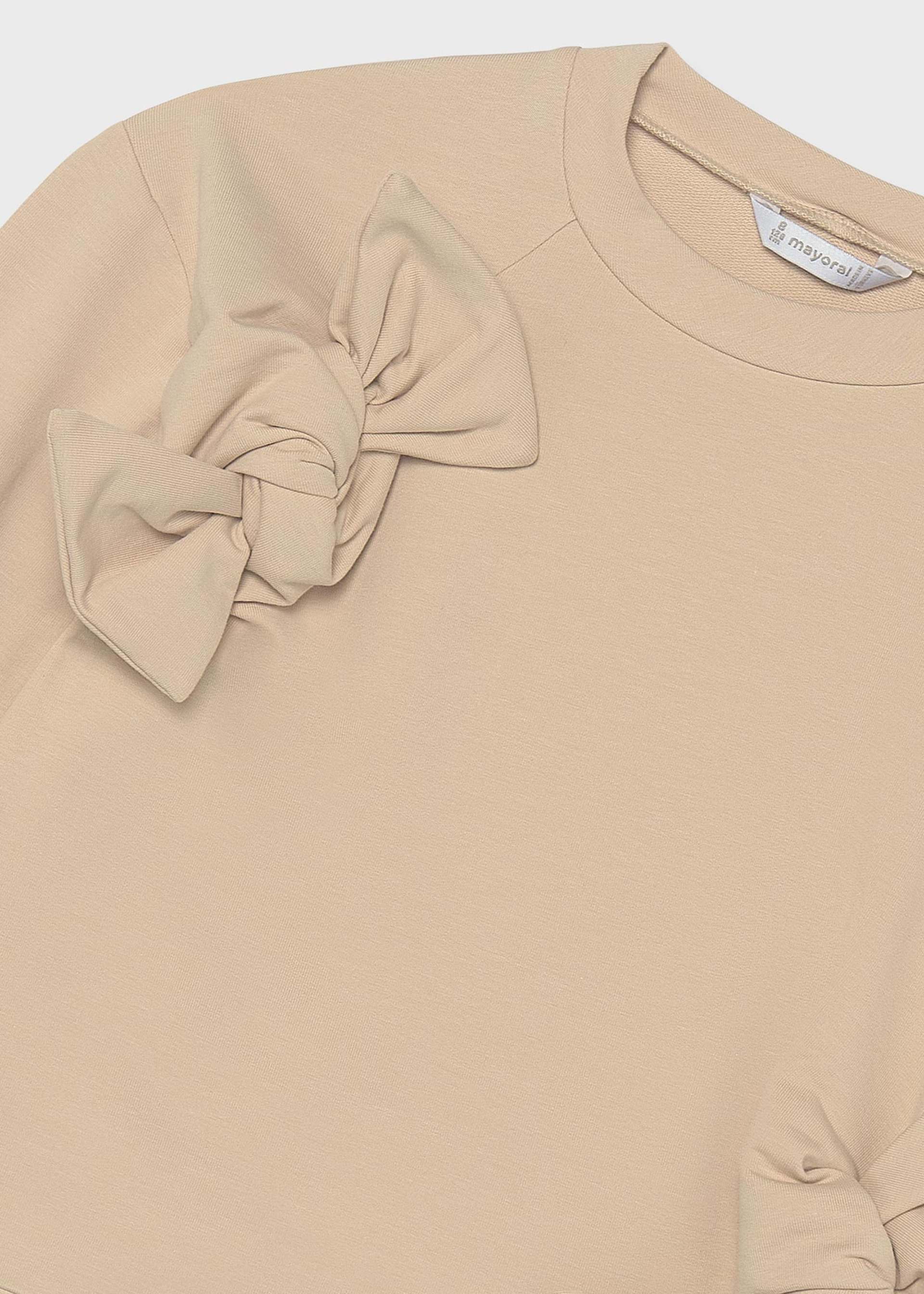 Sweatshirt mit Schleife Teenager Mädchen