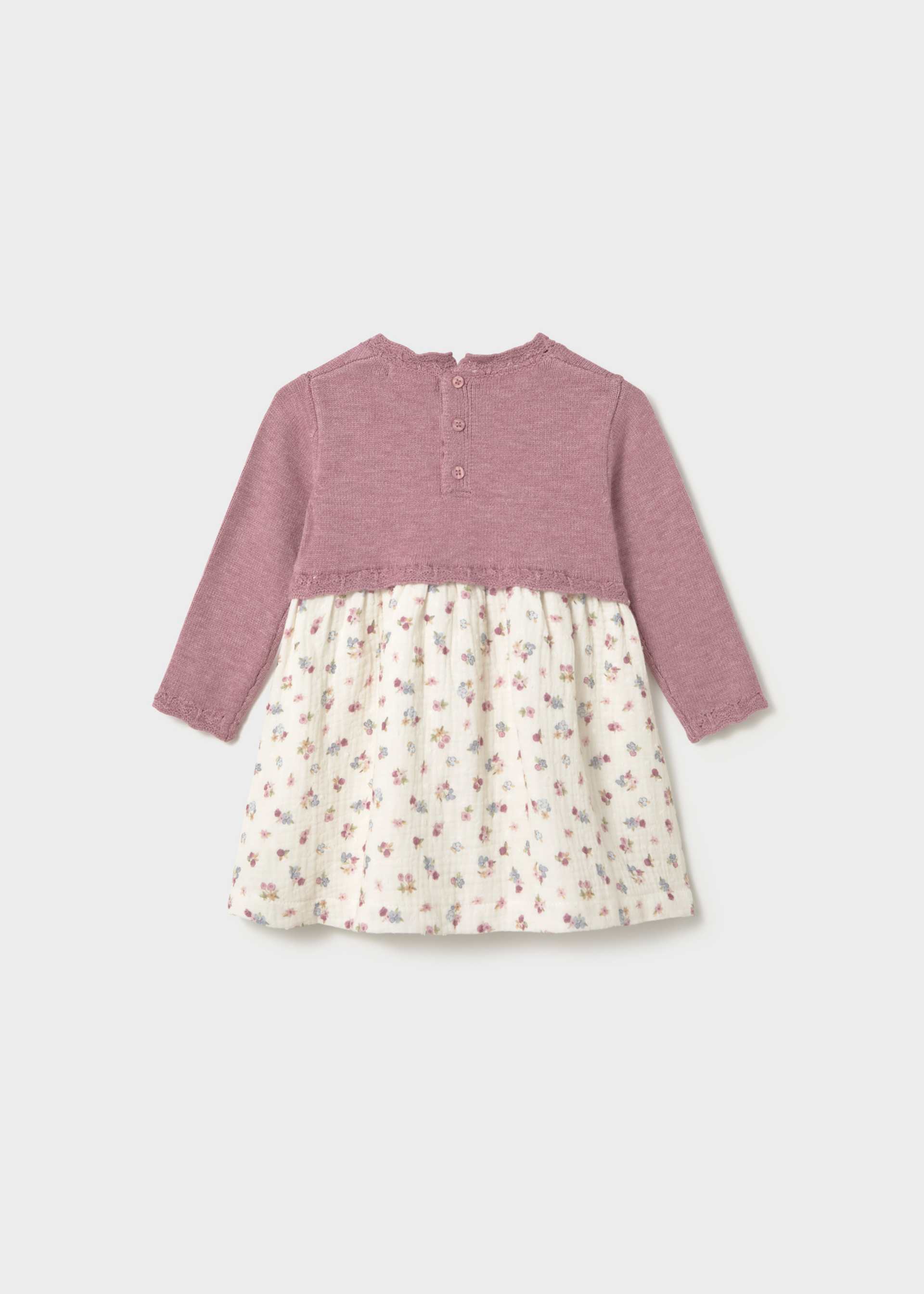 Baby knitted two-piece outfit