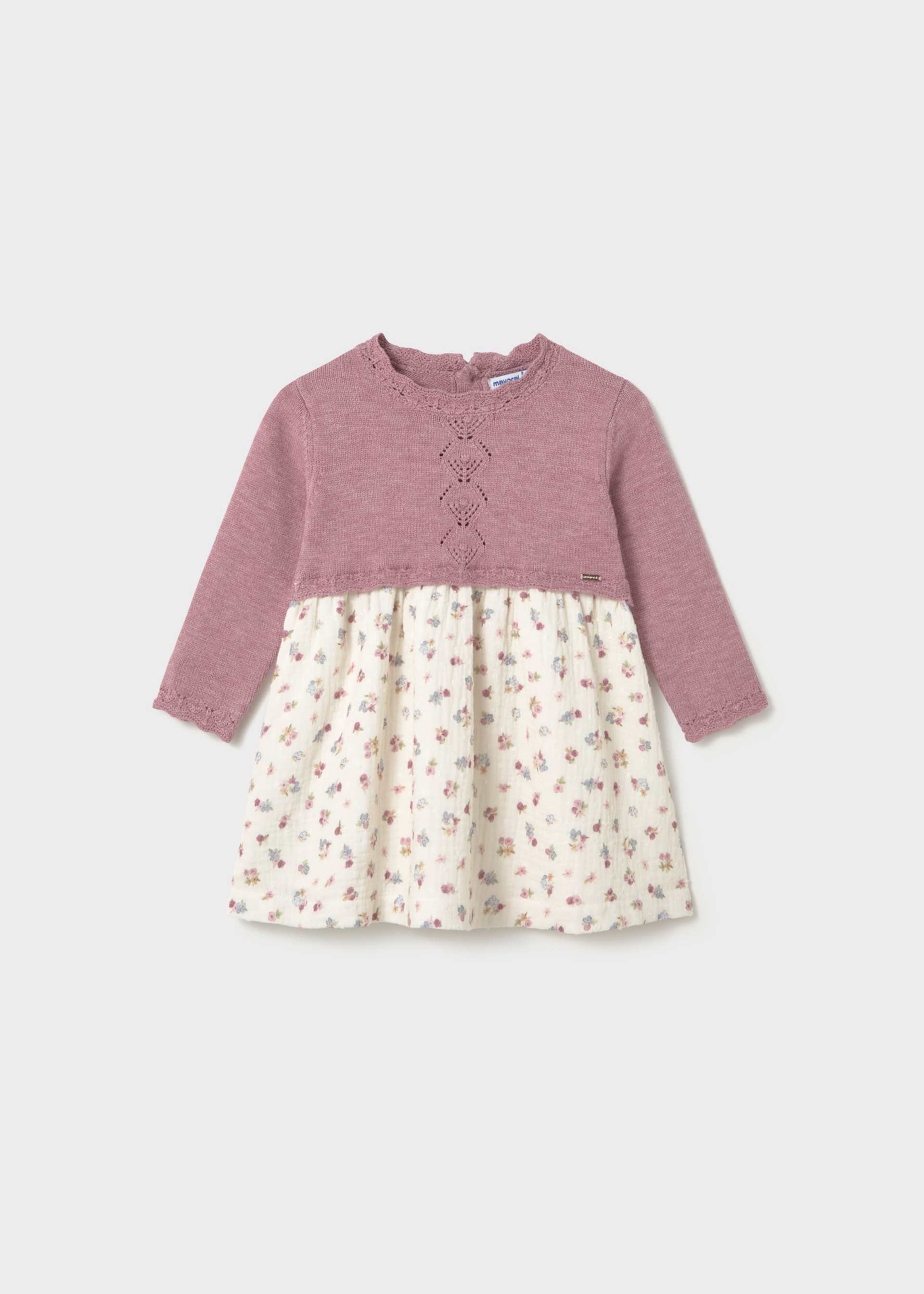 Baby knitted two-piece outfit