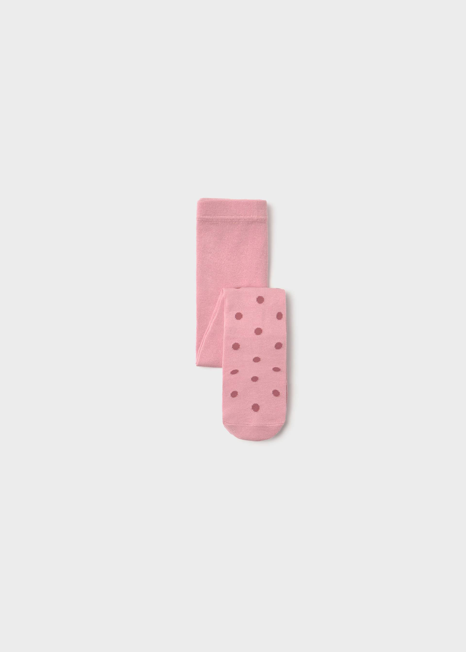 Baby polka dot tights