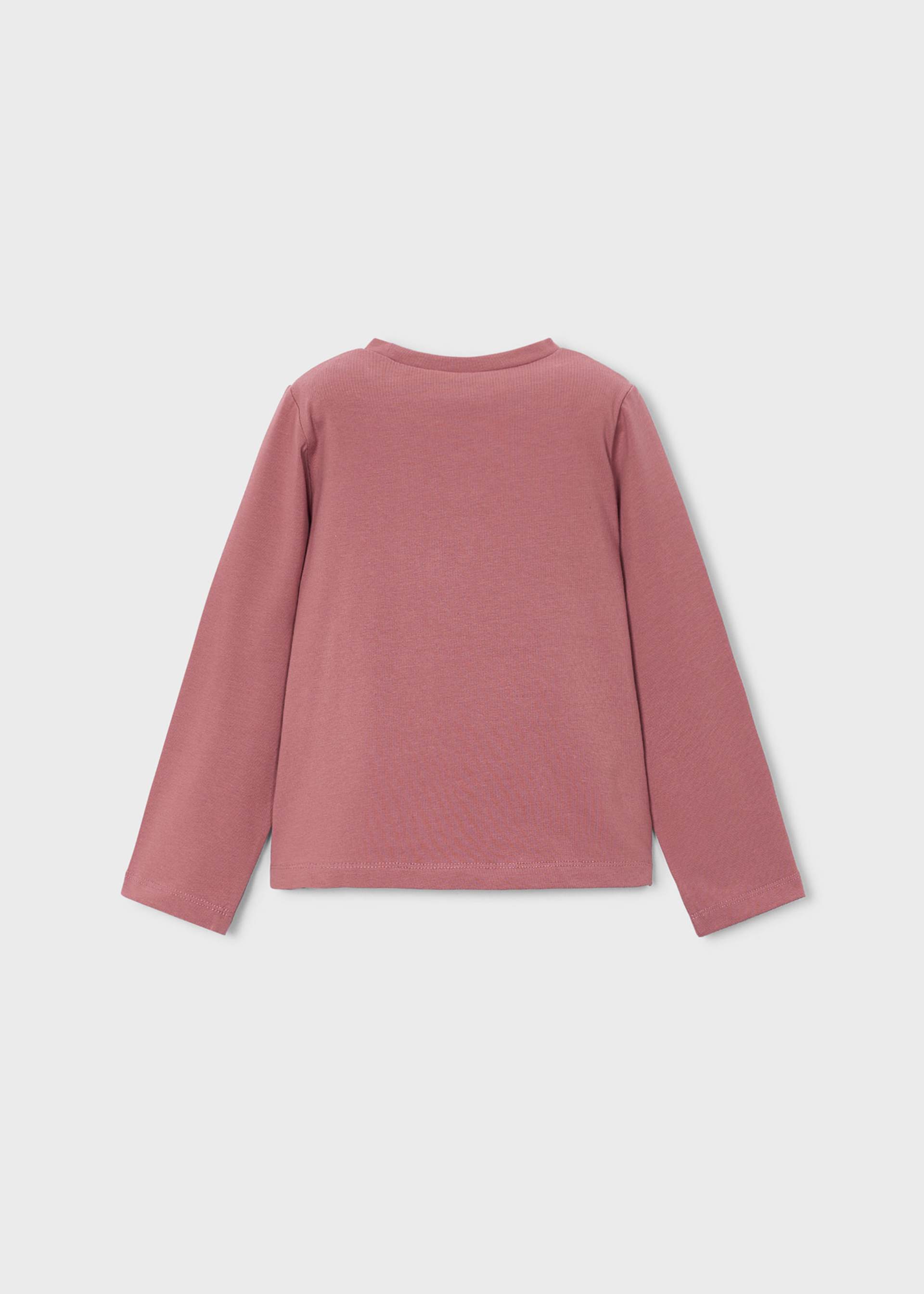 Shirt basic Blume Mädchen