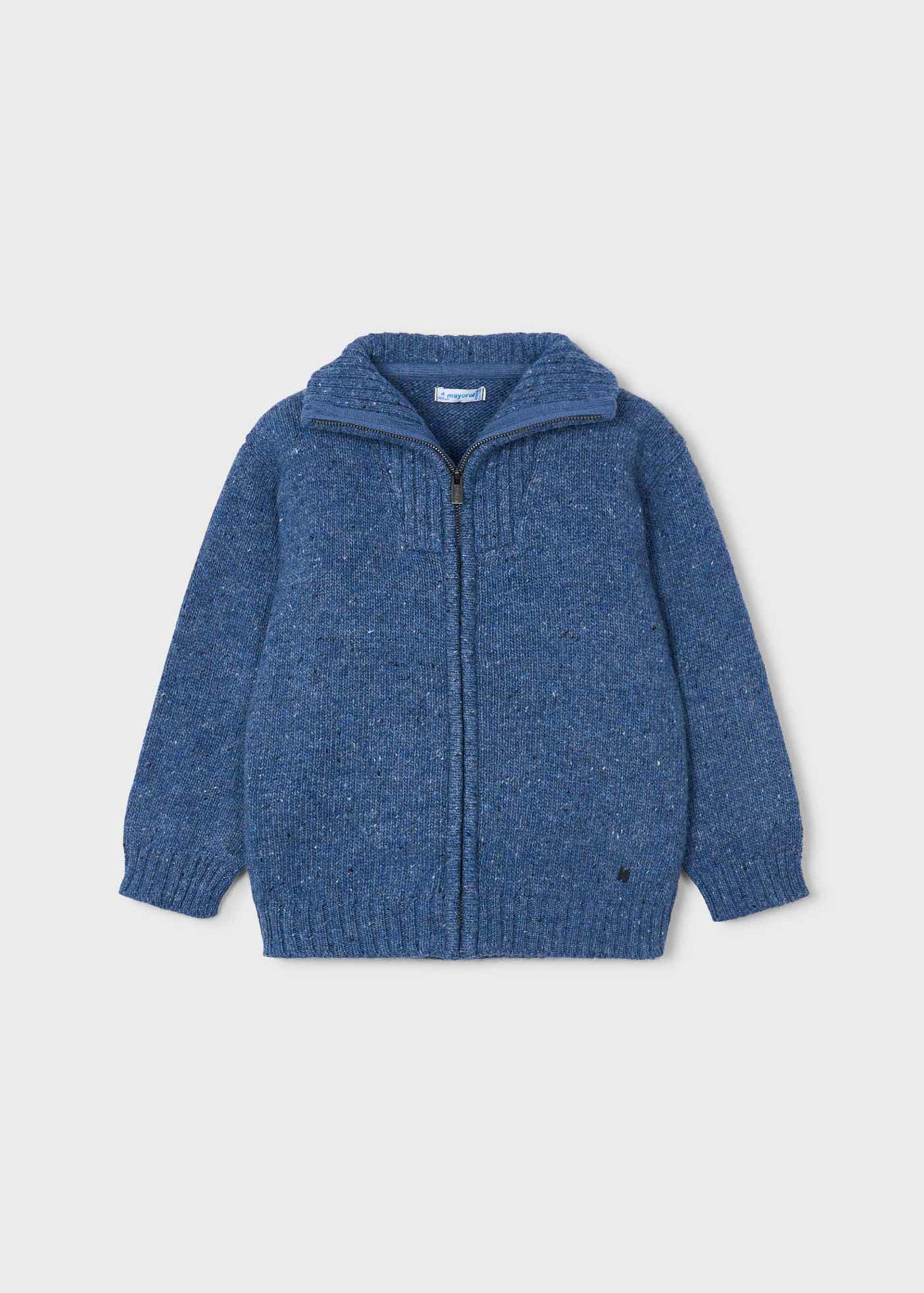 Giacca in maglia con cerniera bambino