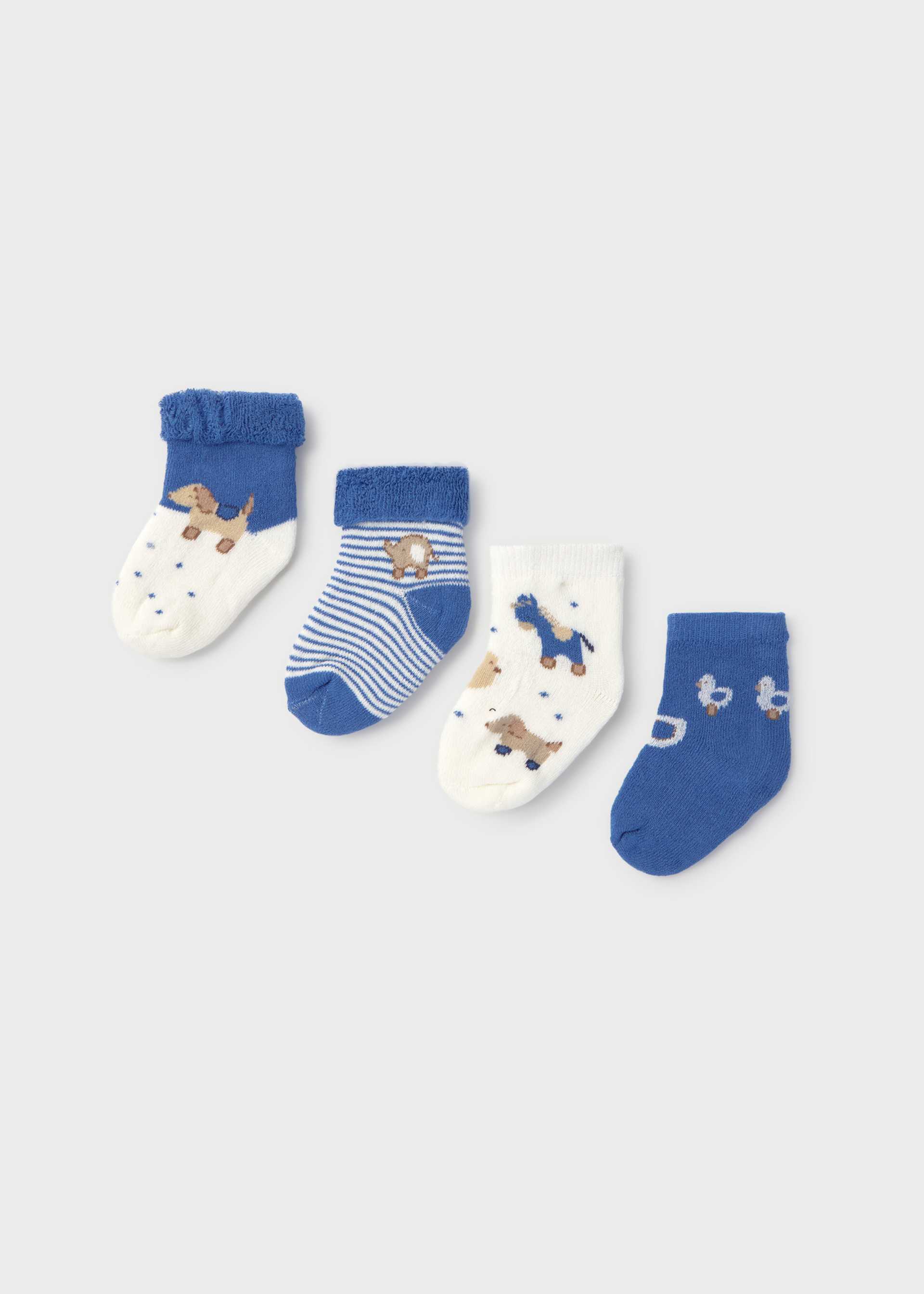 Newborn 4 Socks Set