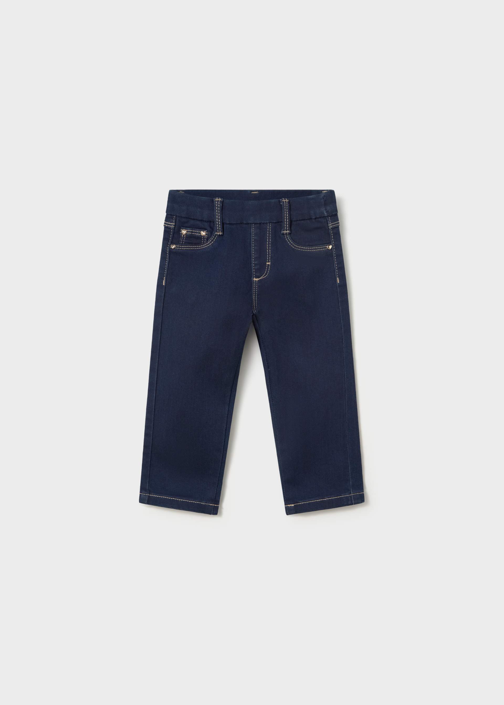 Pantalón vaquero básico bebé