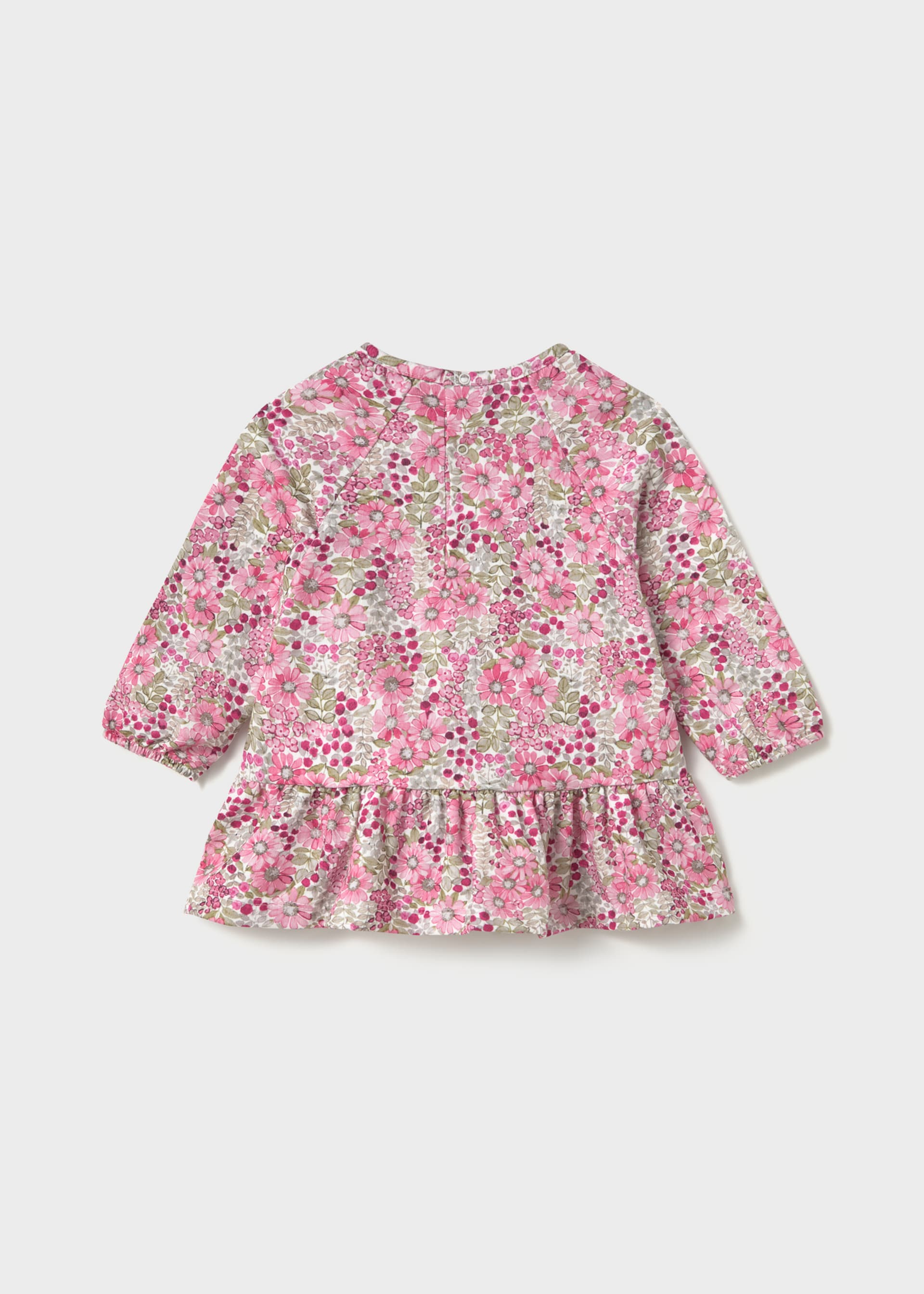 Vestido bambula estampado bebé