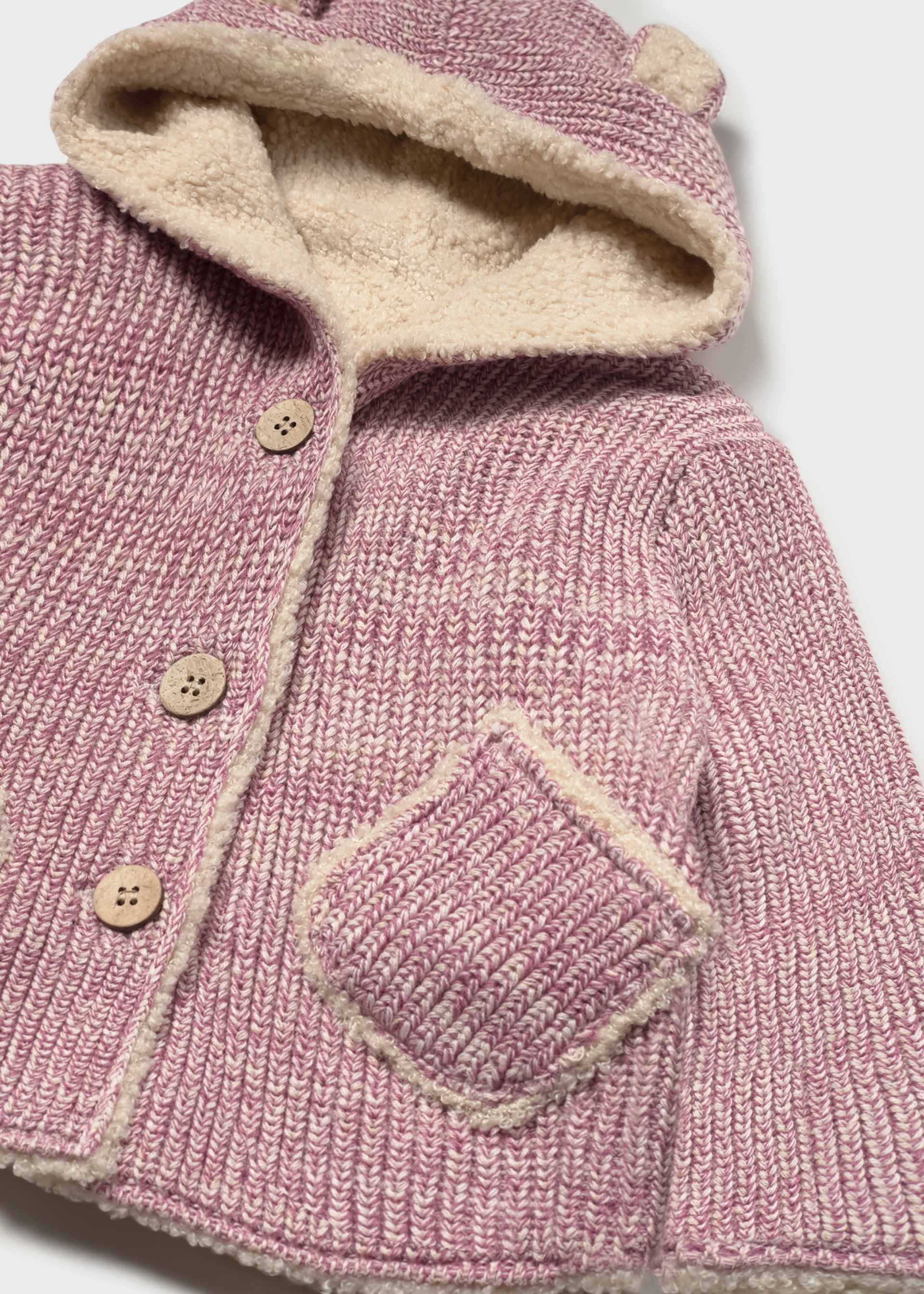 Baby Reversible Coat With Ears