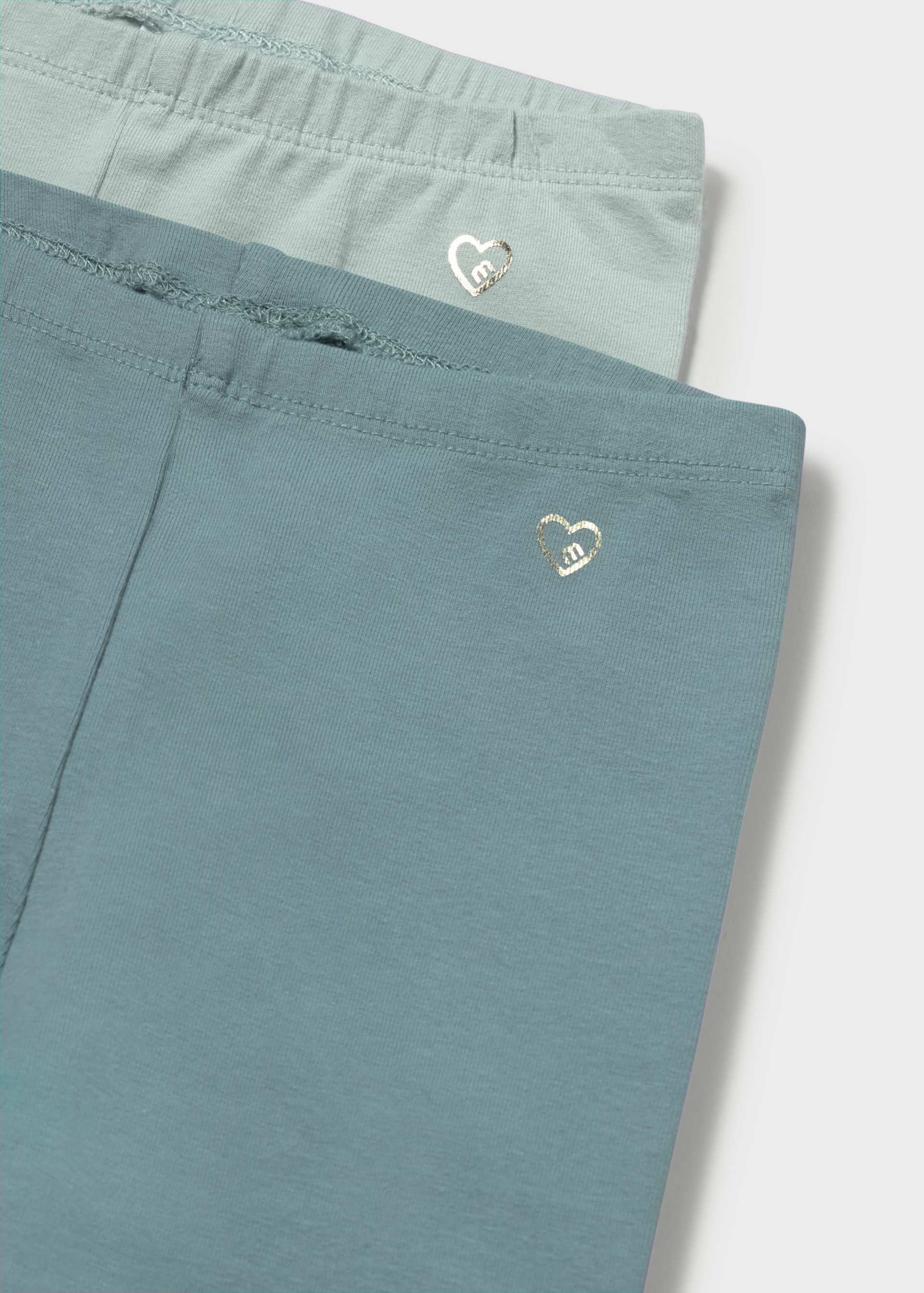 Set 2 leggings basici bimba
