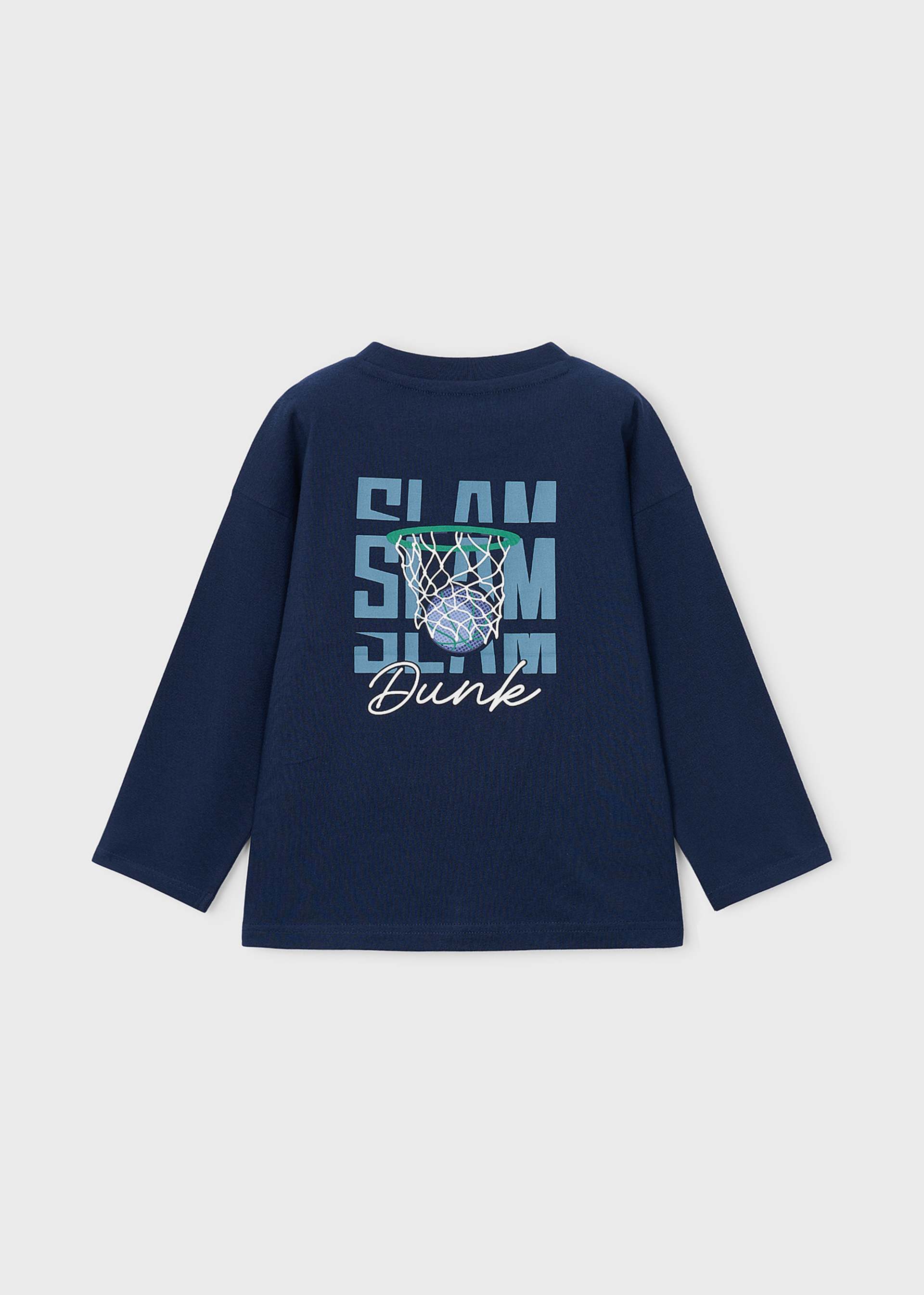 Camisola serigrafia costas menino